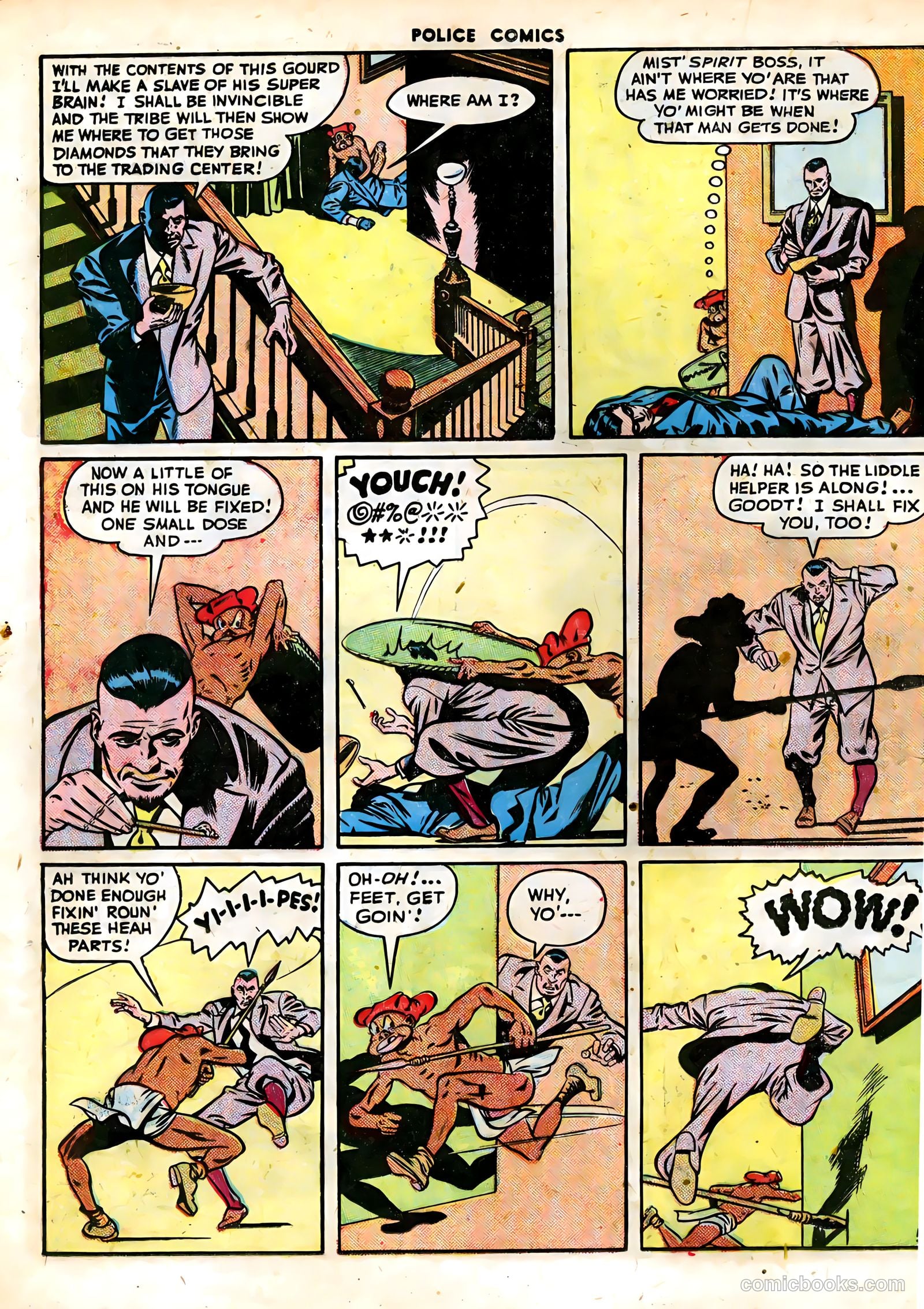 Police Comics #63 — page 34 of 60