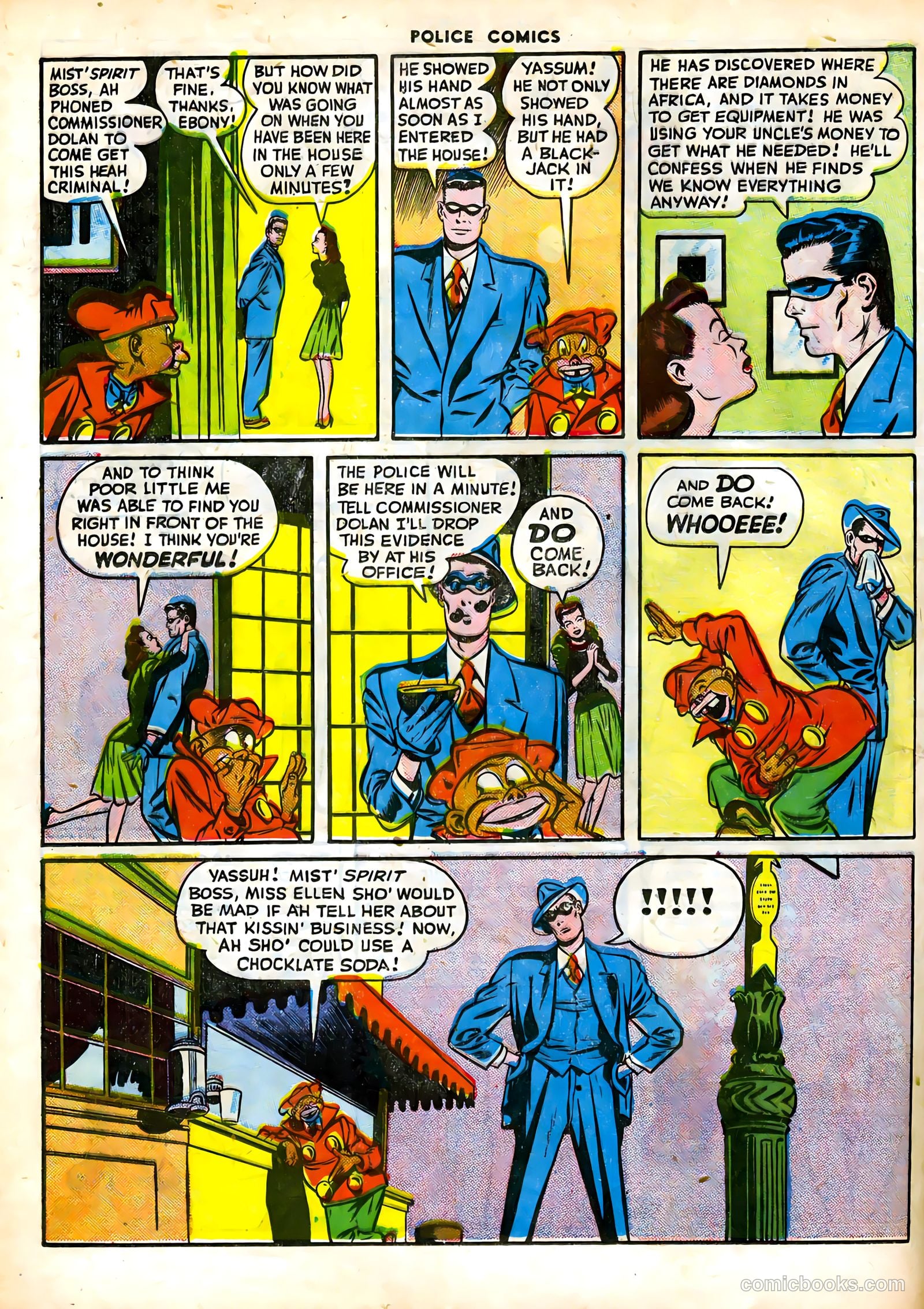 Police Comics #63 — page 36 of 60