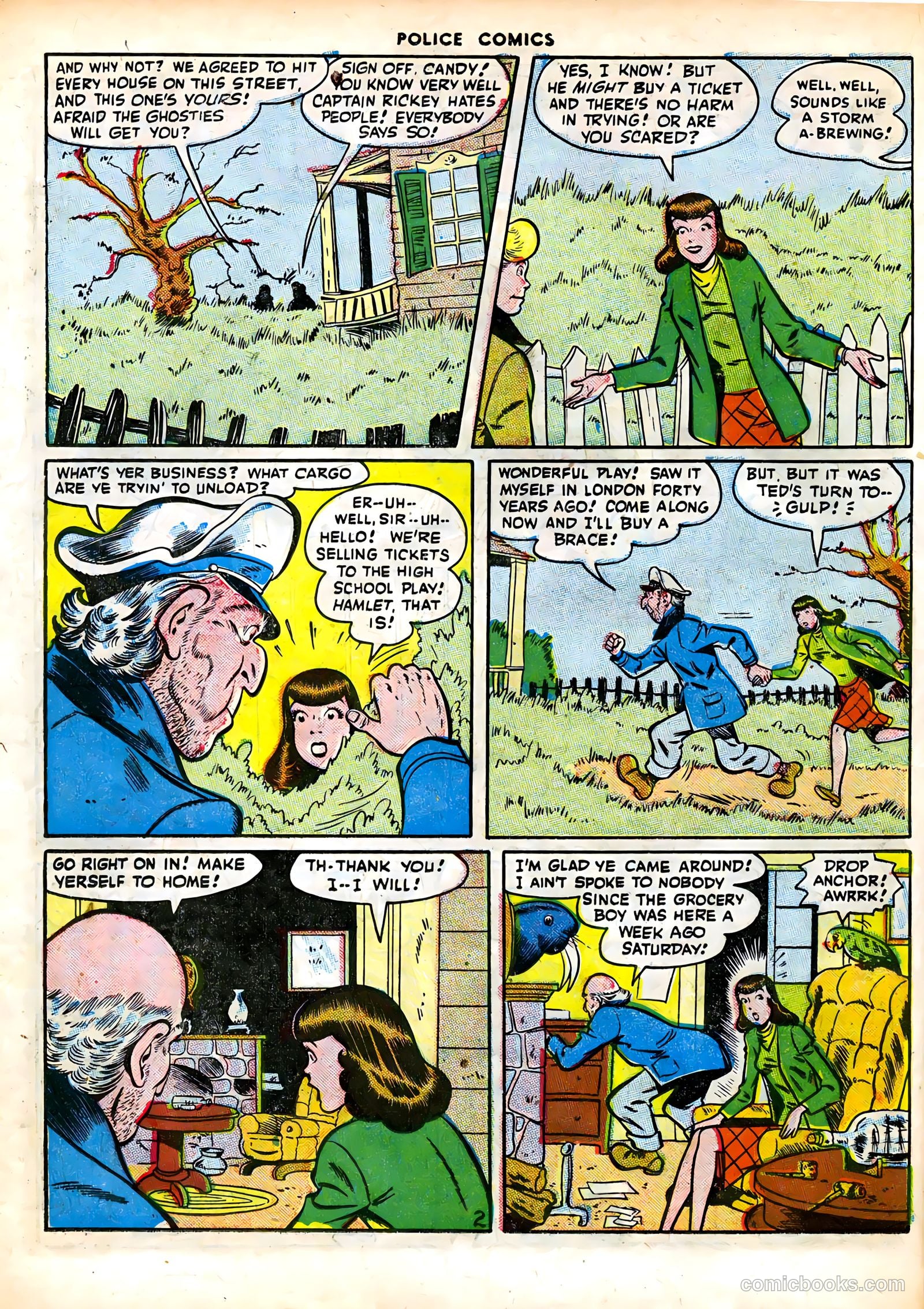 Police Comics #63 — page 38 of 60