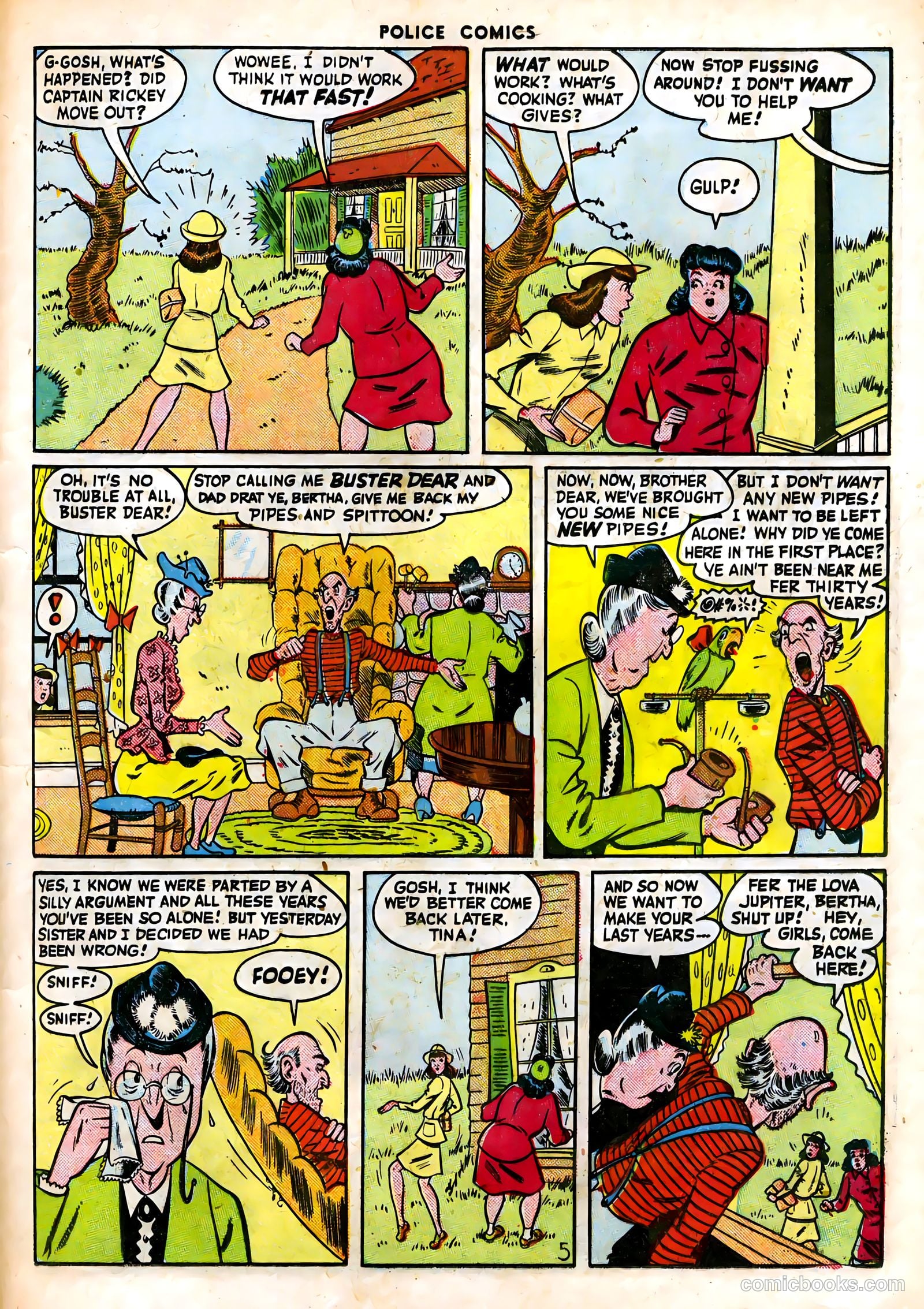 Police Comics #63 — page 41 of 60