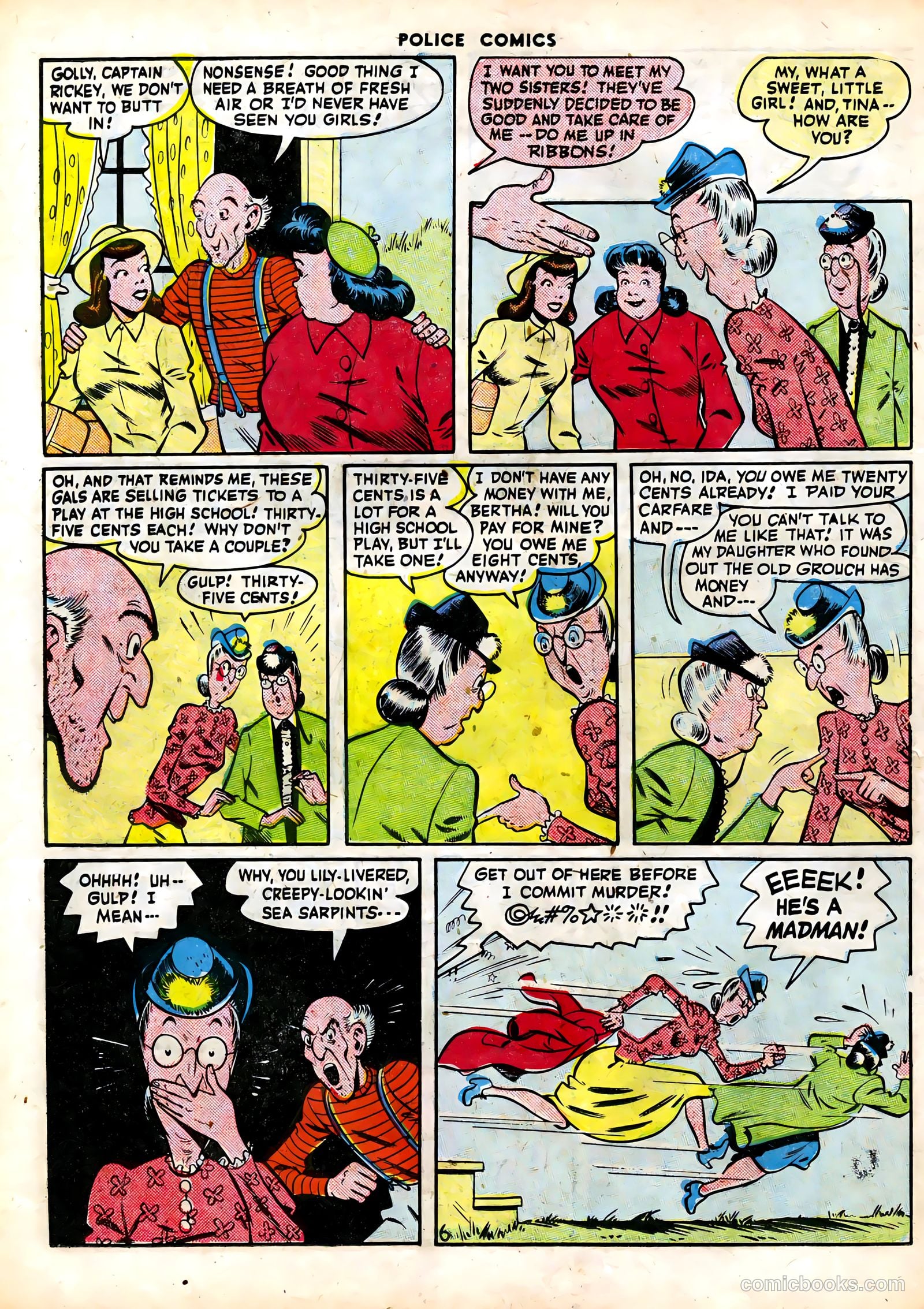 Police Comics #63 — page 42 of 60