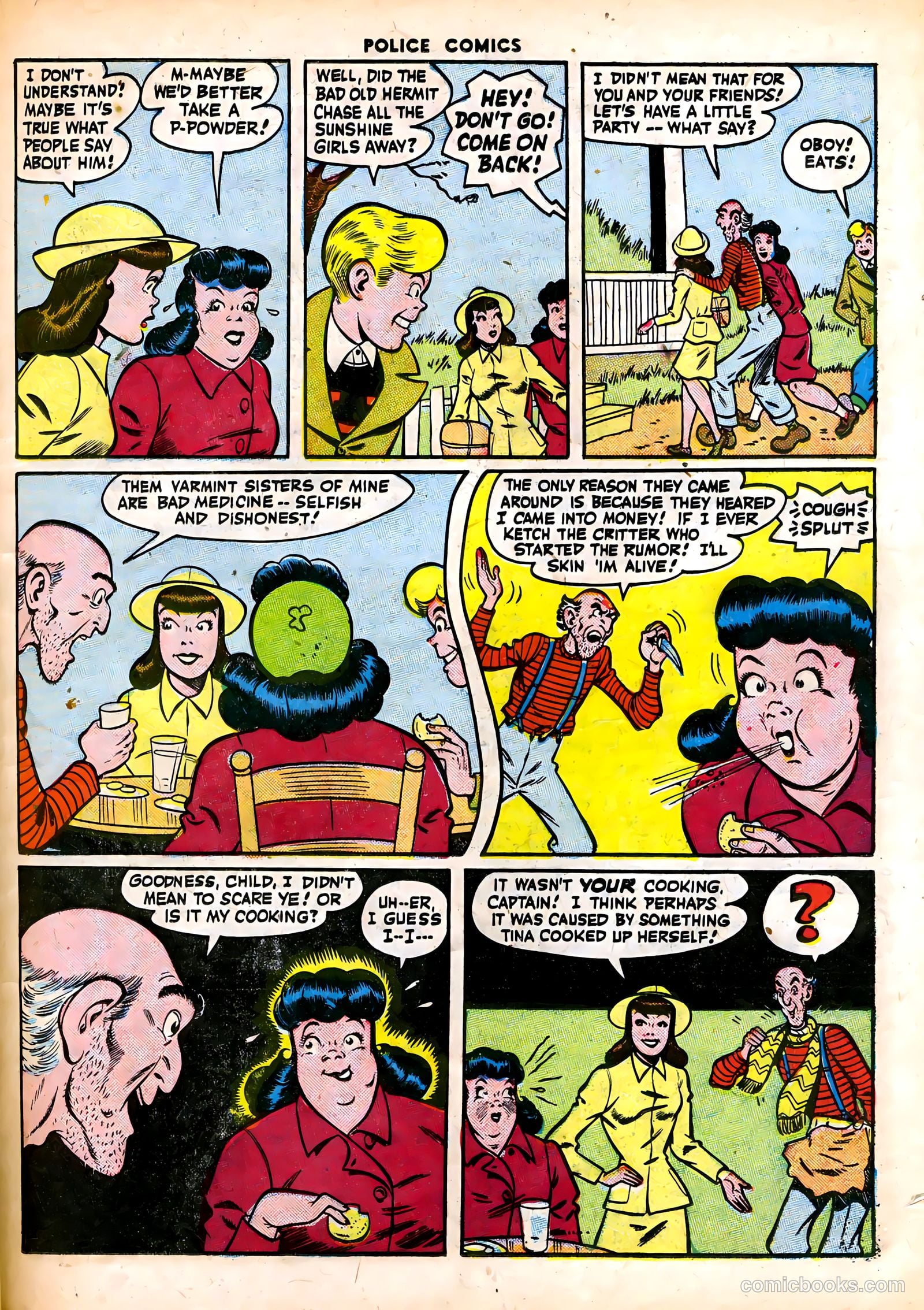 Police Comics #63 — page 43 of 60