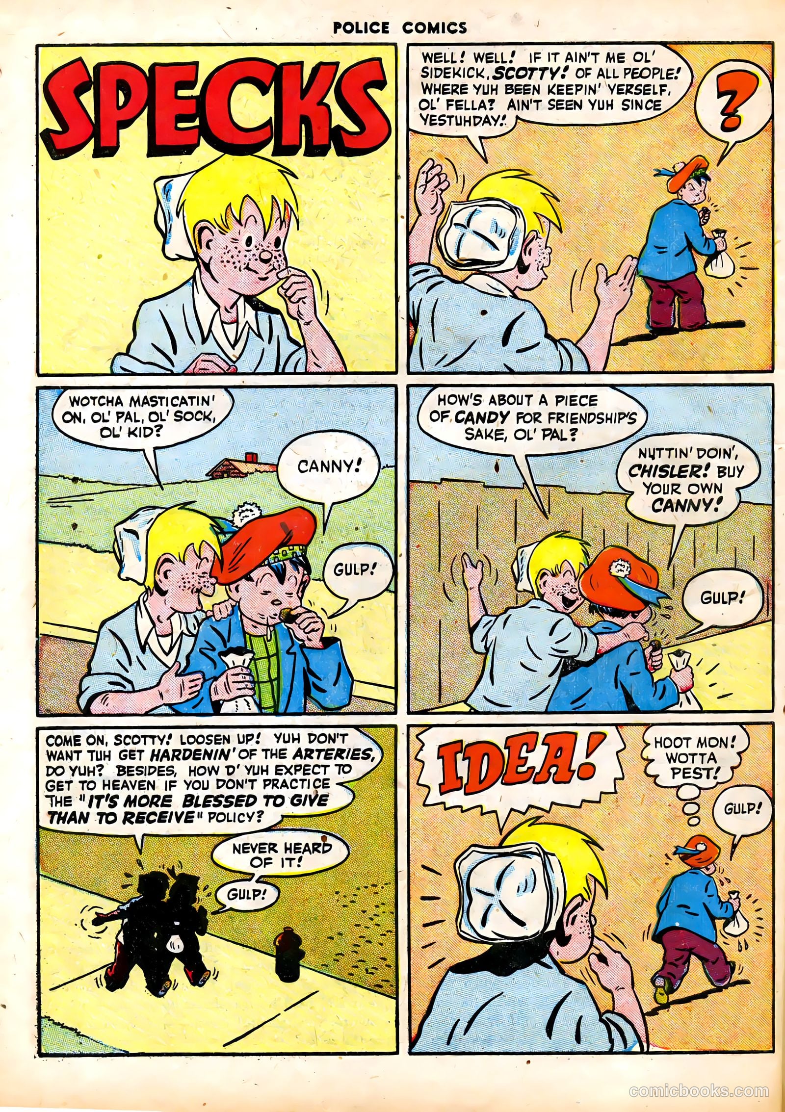 Police Comics #63 — page 46 of 60