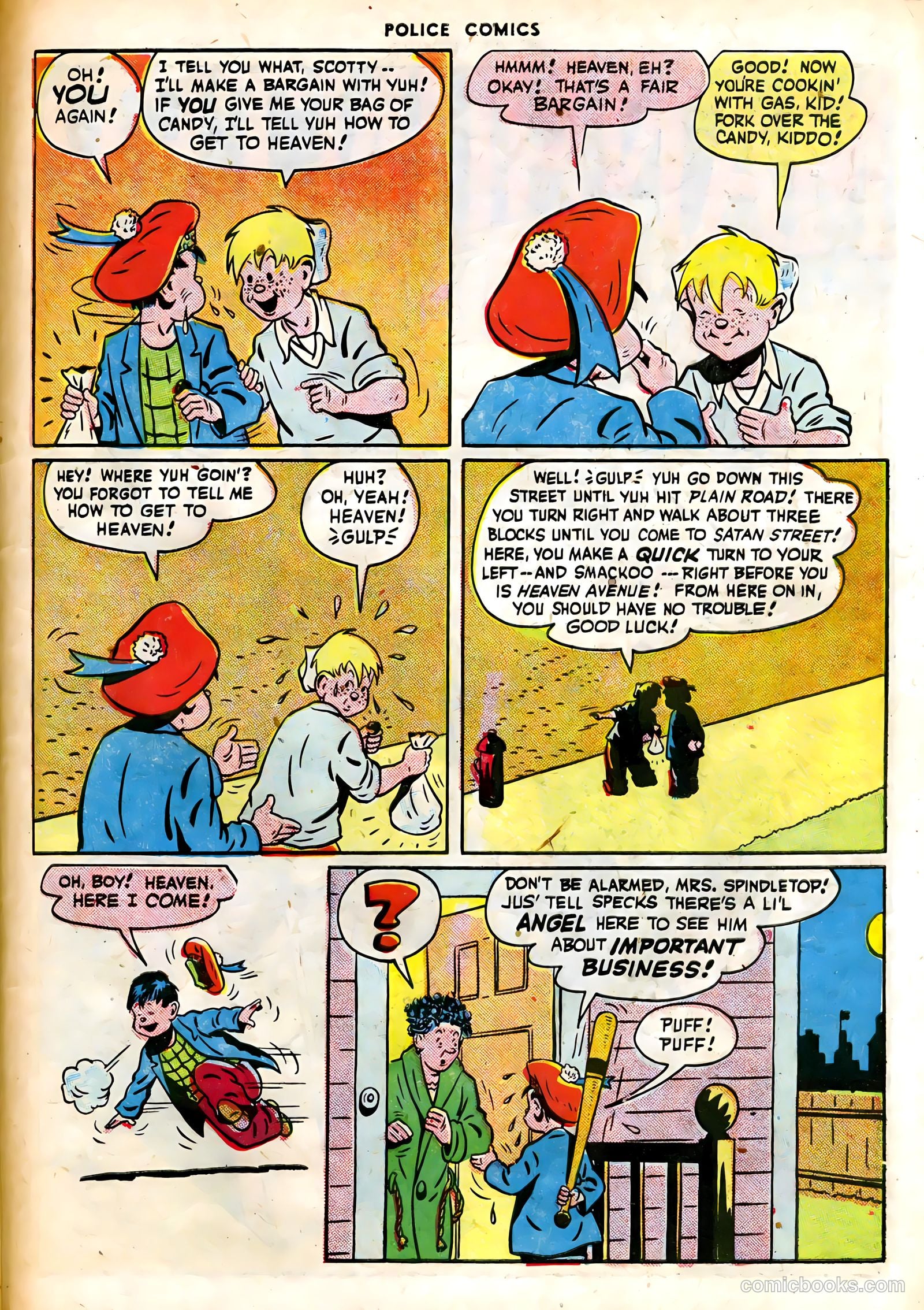 Police Comics #63 — page 47 of 60