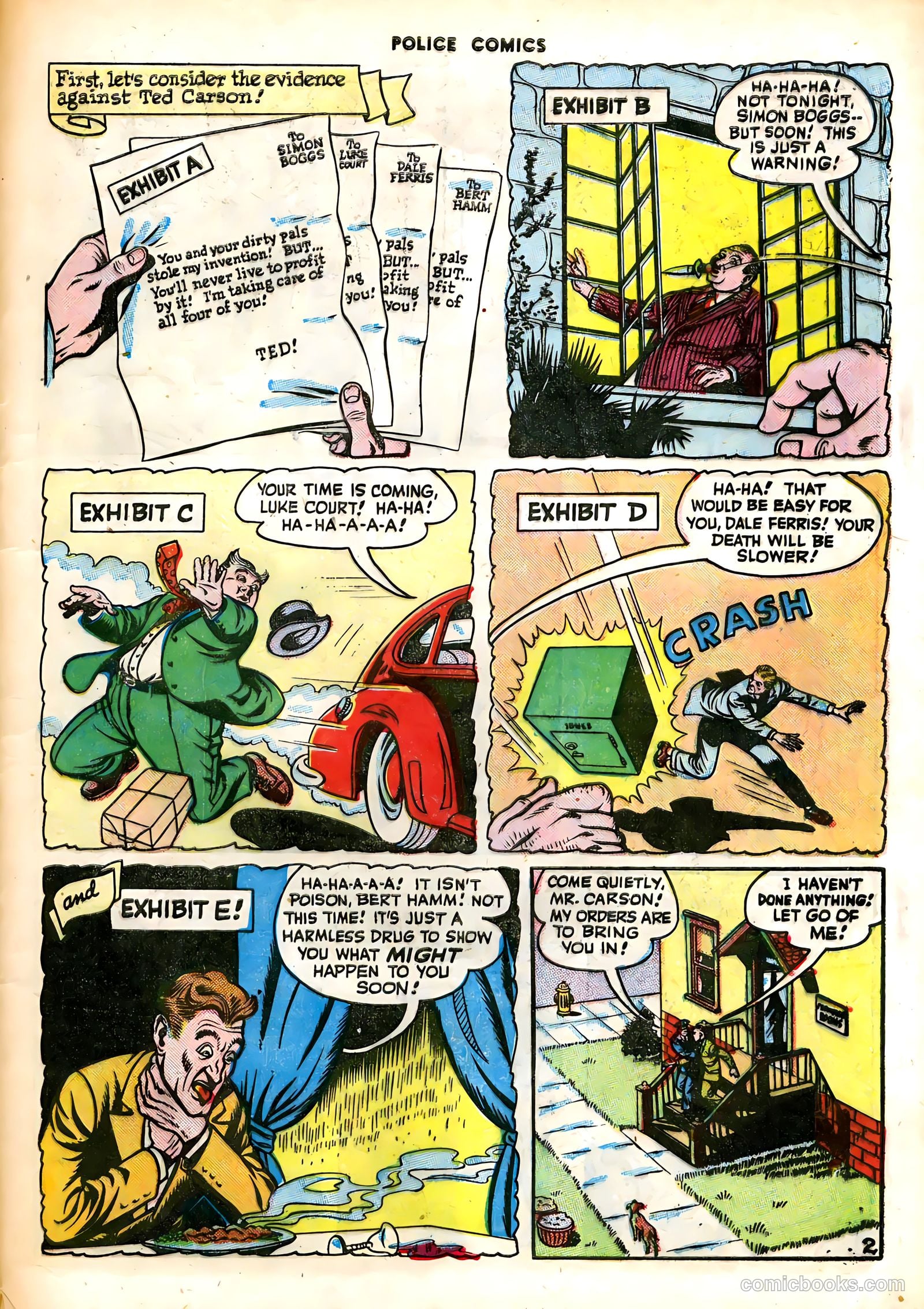 Police Comics #63 — page 49 of 60
