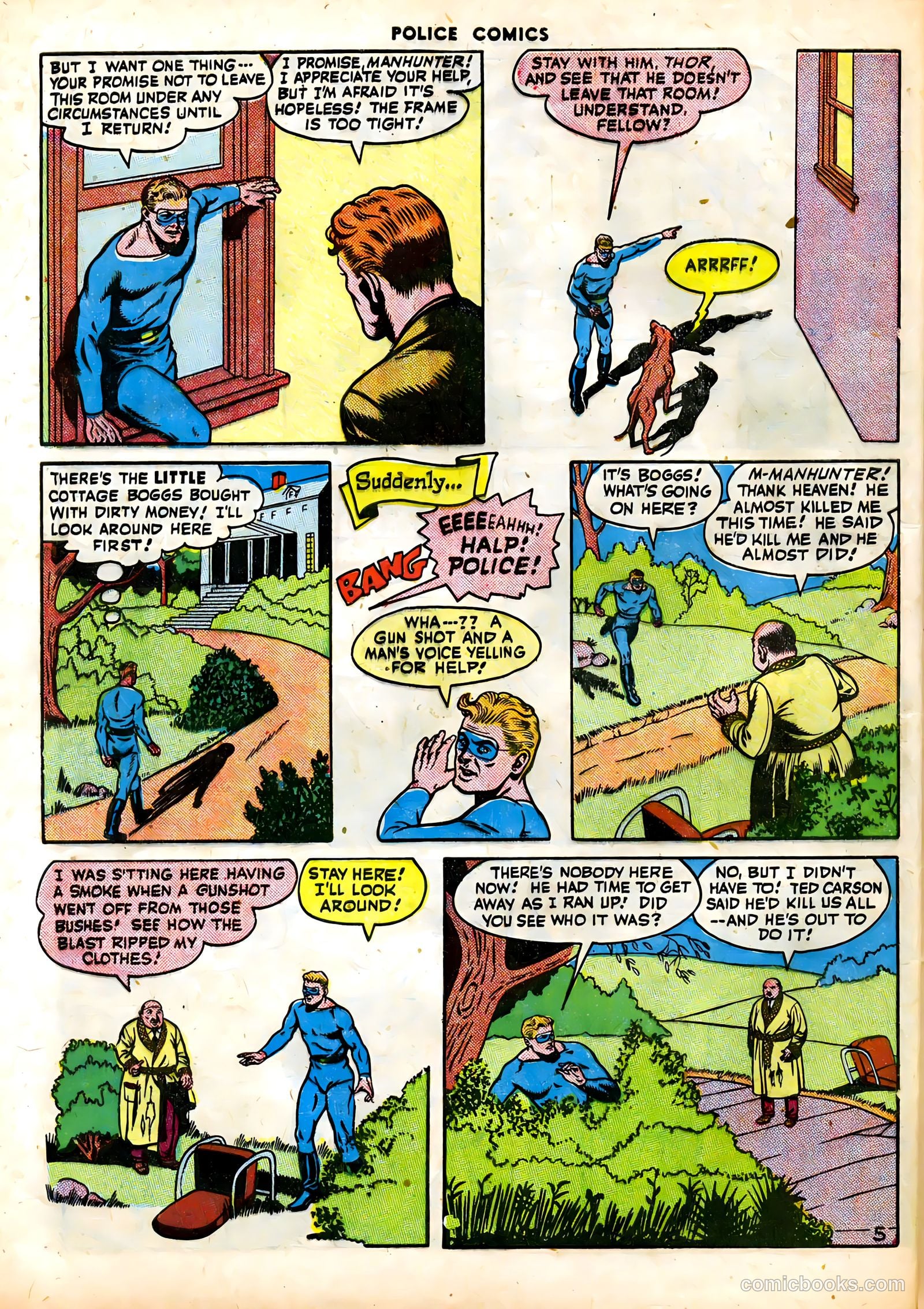 Police Comics #63 — page 52 of 60