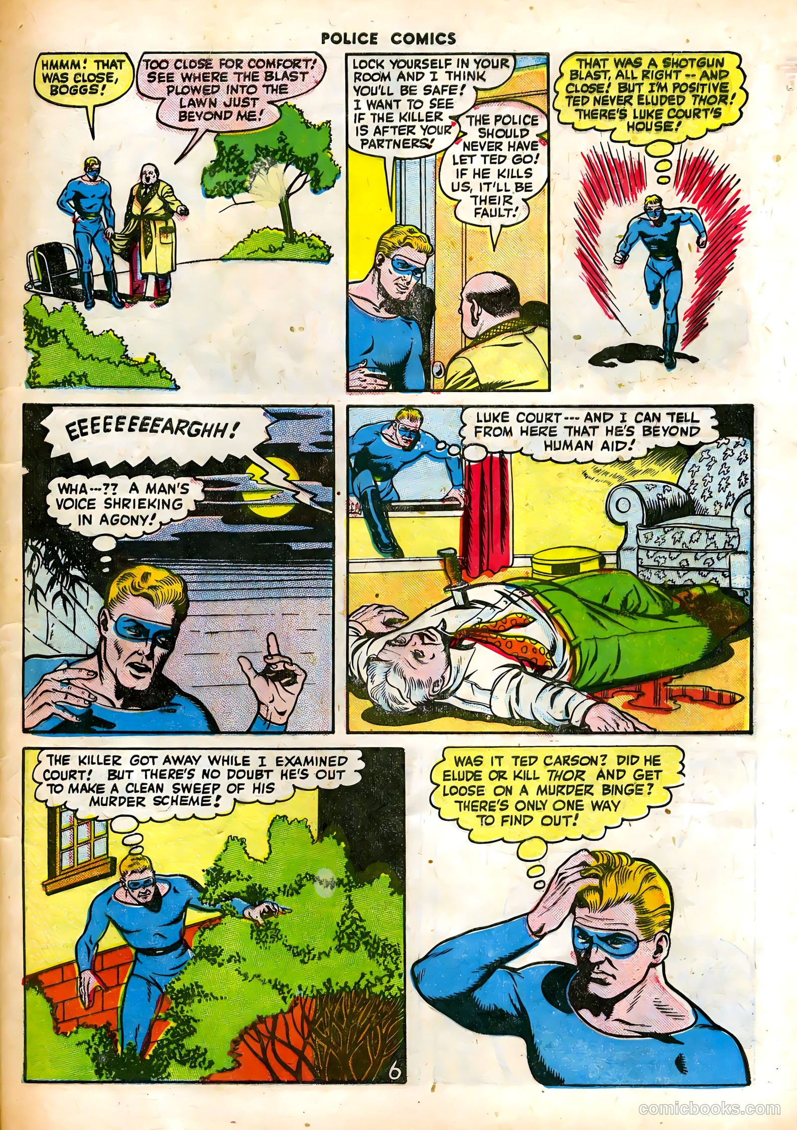 Police Comics #63 — page 53 of 60