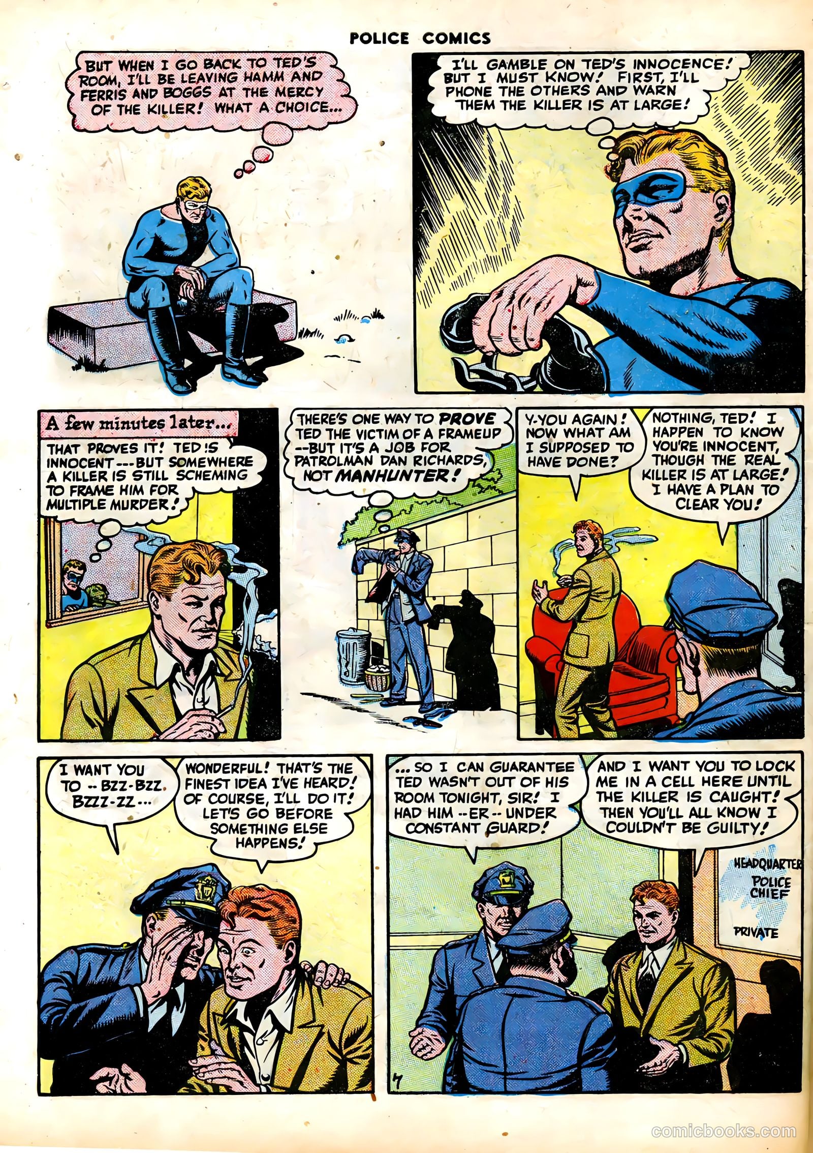 Police Comics #63 — page 54 of 60