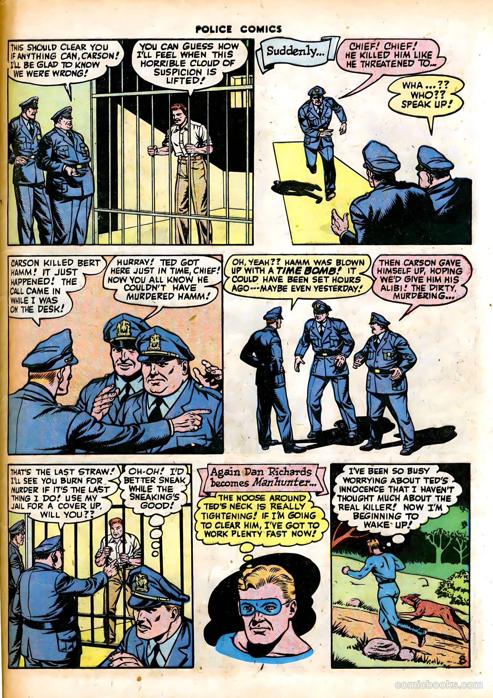 Police Comics #63 — page 55 of 60