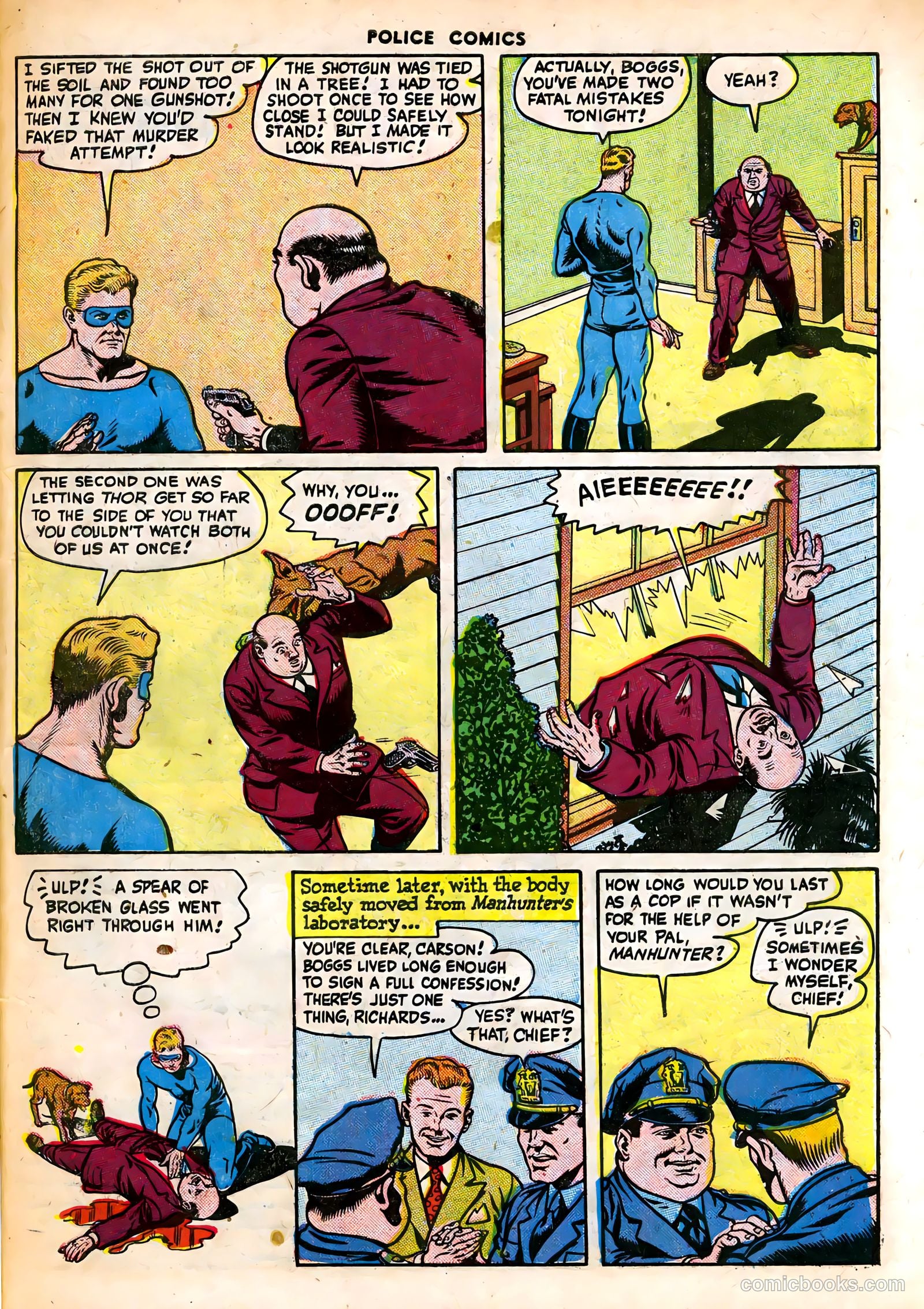 Police Comics #63 — page 57 of 60