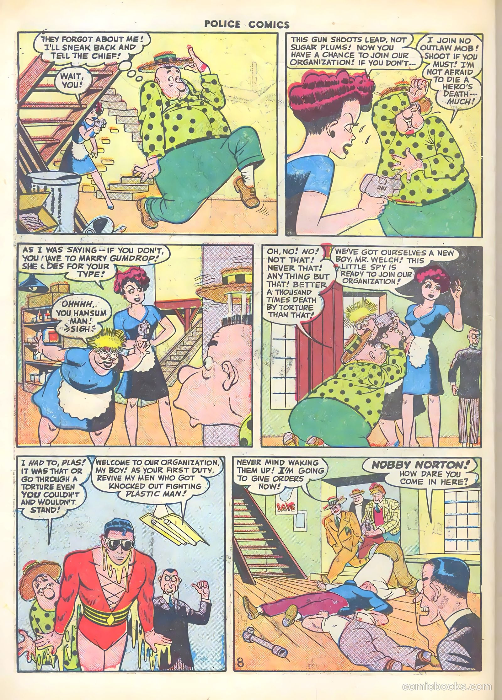 Police Comics #64 — page 10 of 60