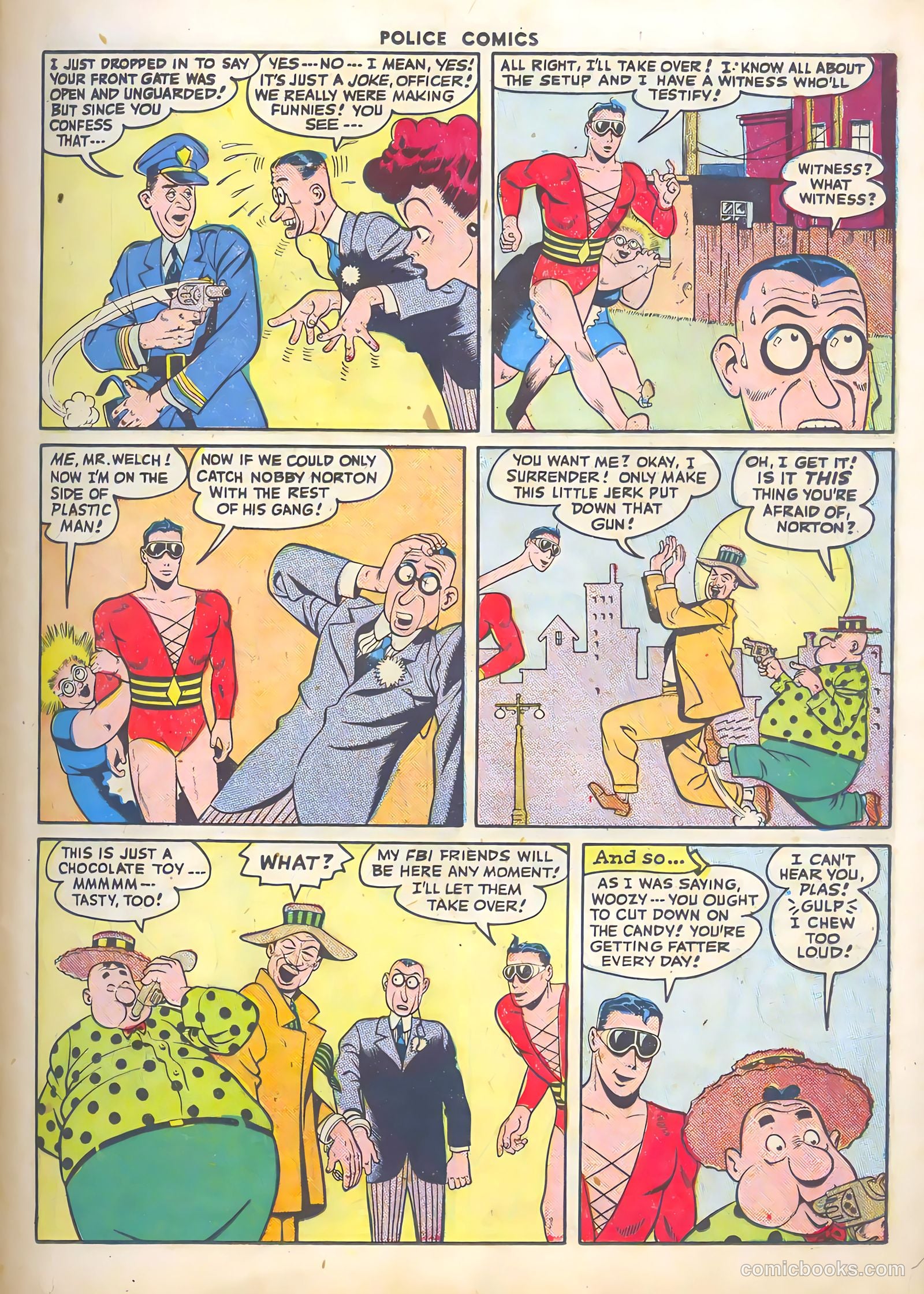 Police Comics #64 — page 17 of 60