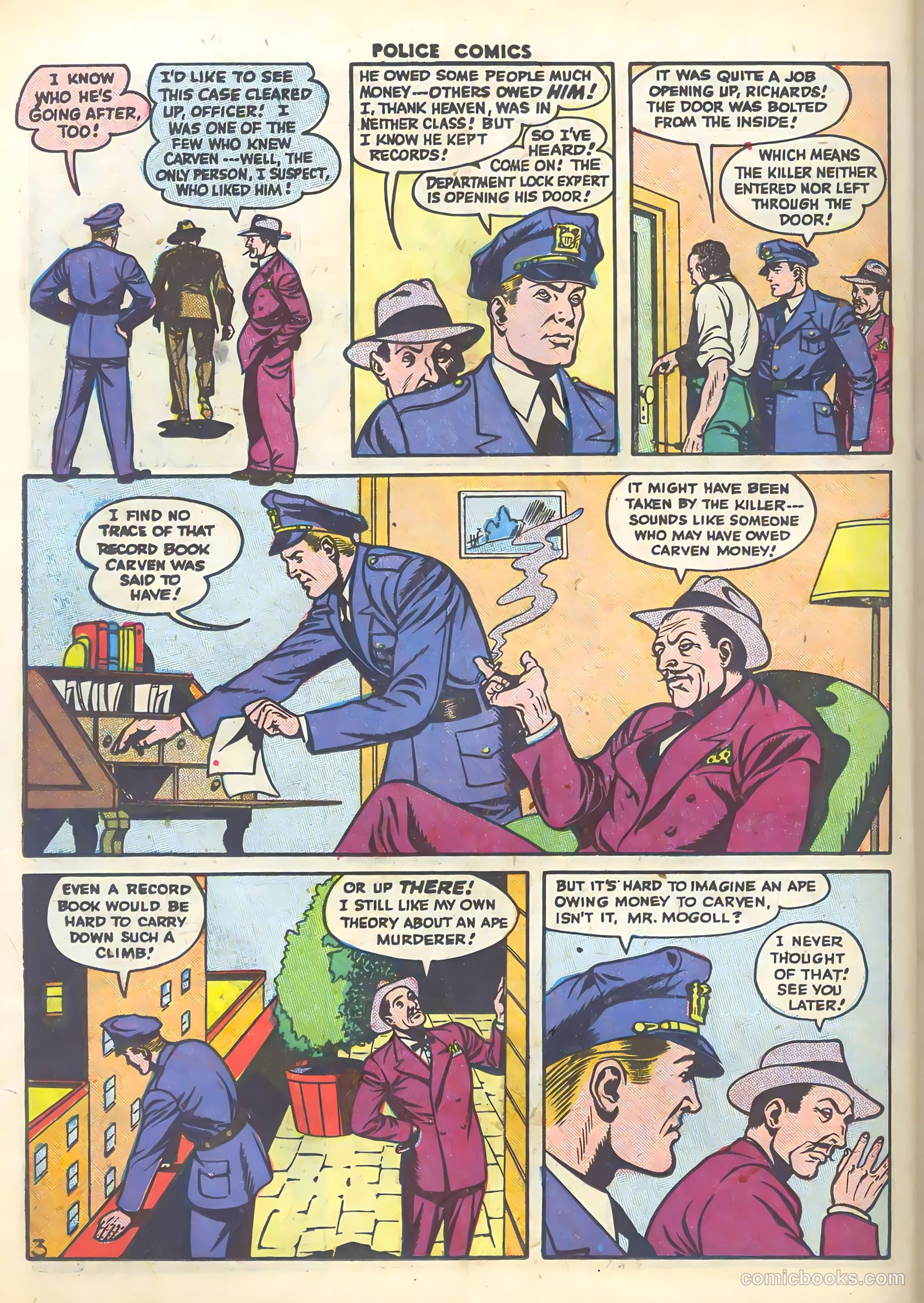 Police Comics #64 — page 22 of 60