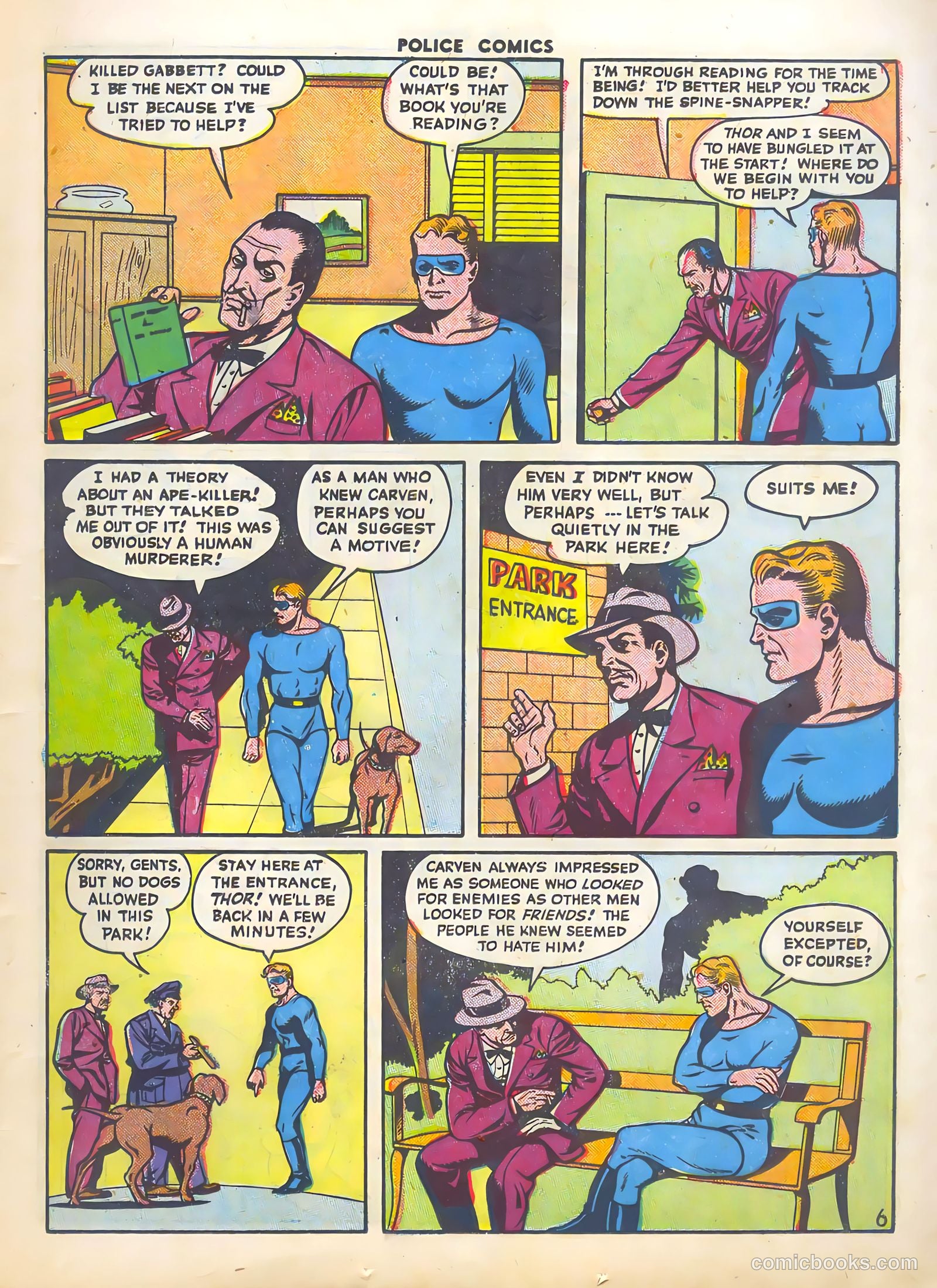 Police Comics #64 — page 25 of 60