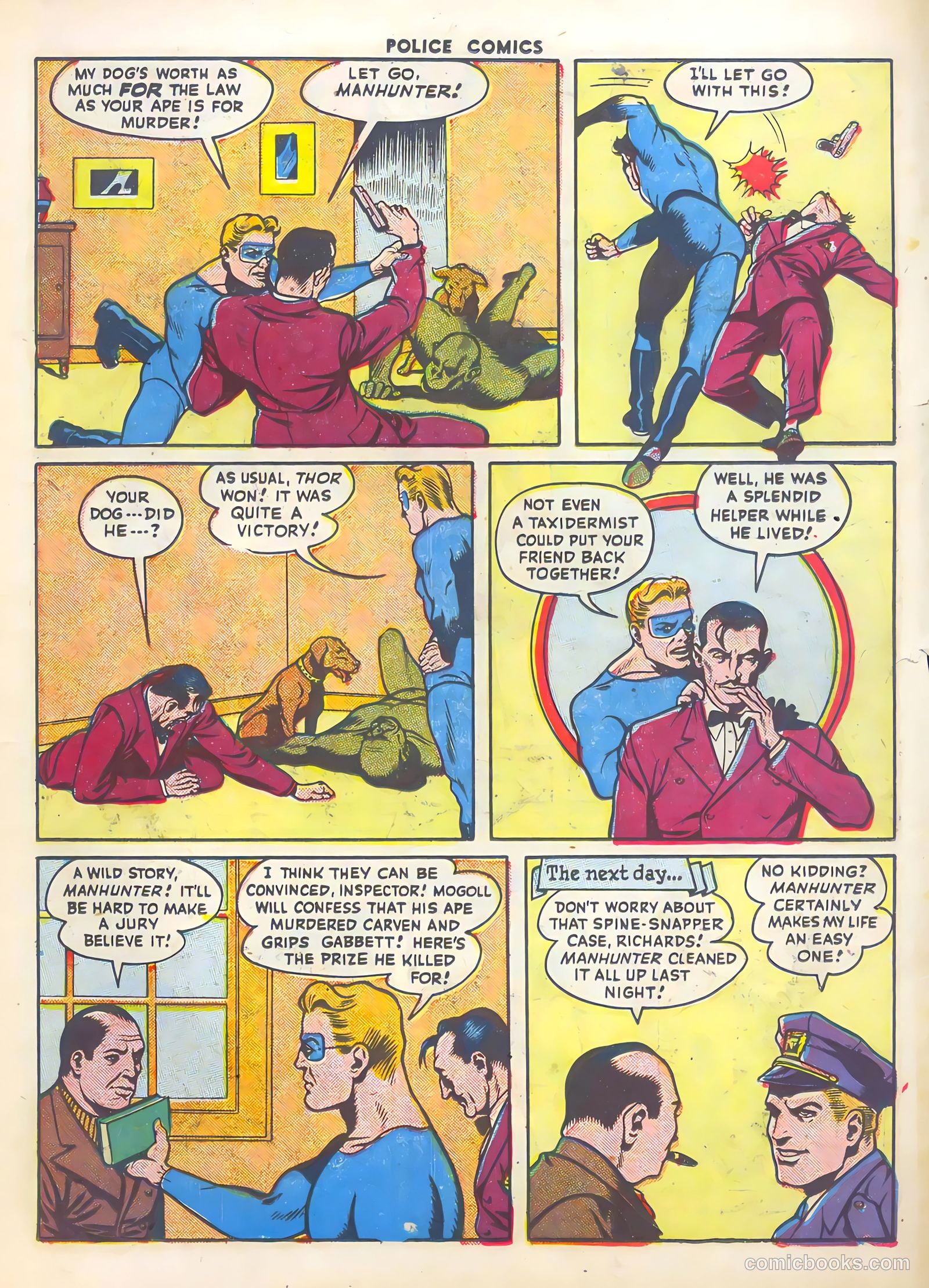 Police Comics #64 — page 29 of 60