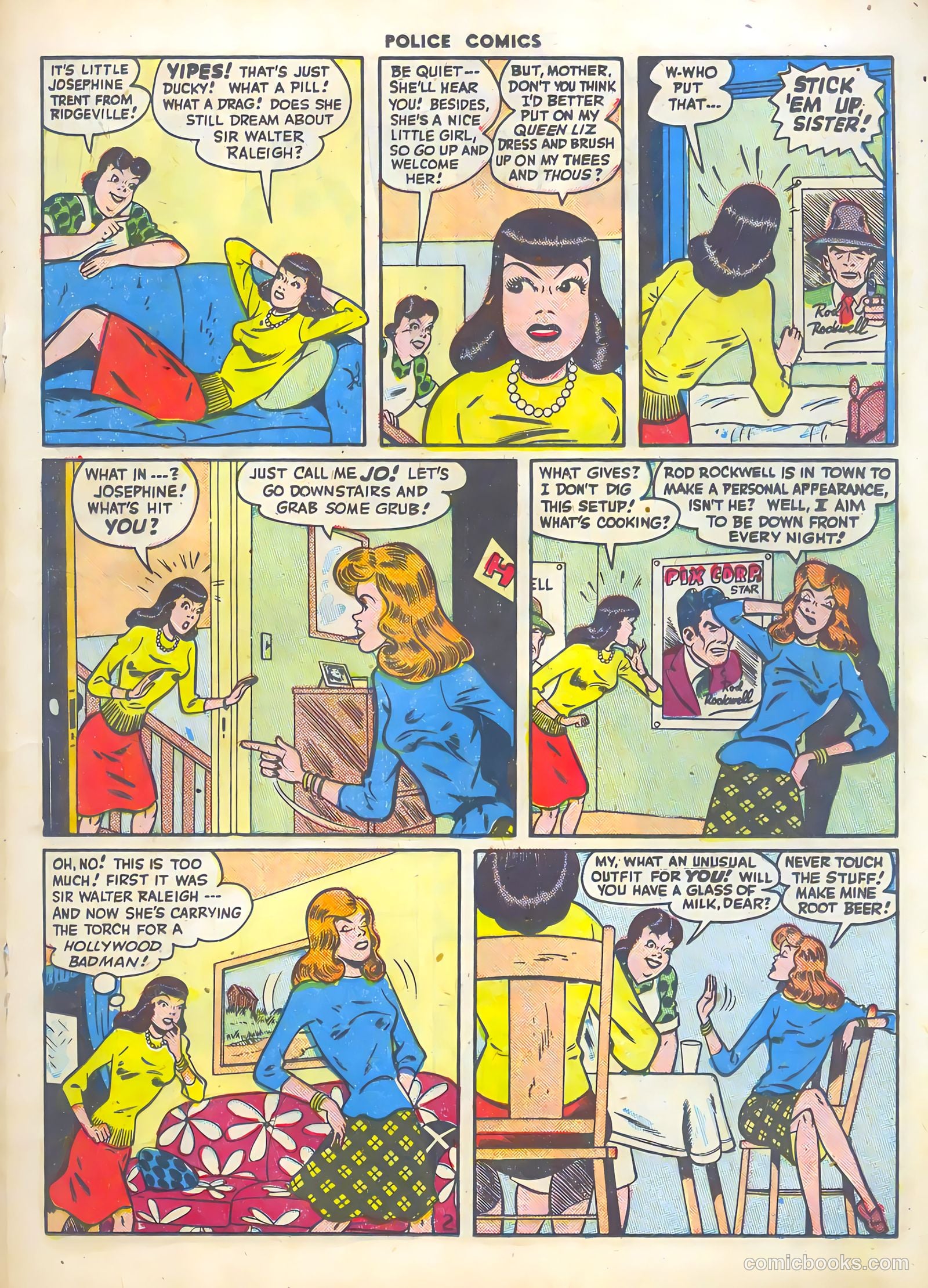 Police Comics #64 — page 31 of 60