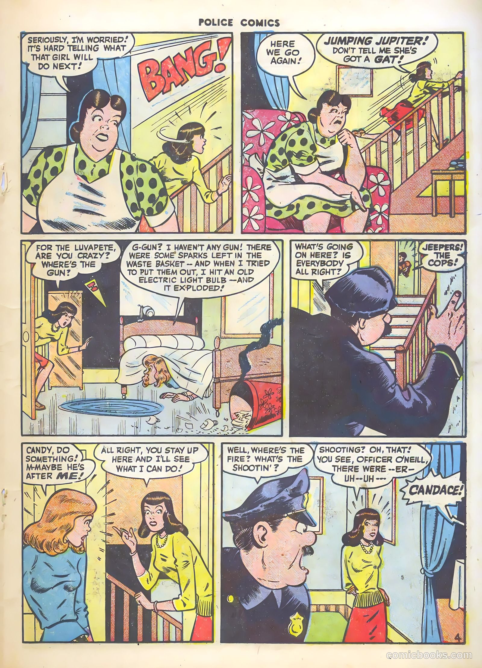 Police Comics #64 — page 33 of 60