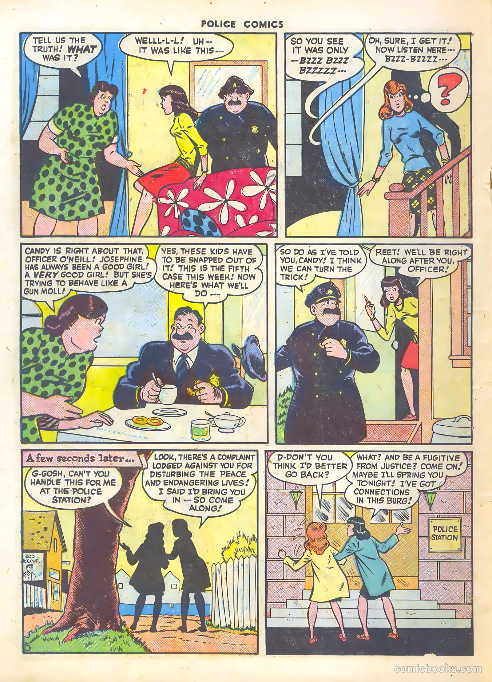 Police Comics #64 — page 34 of 60