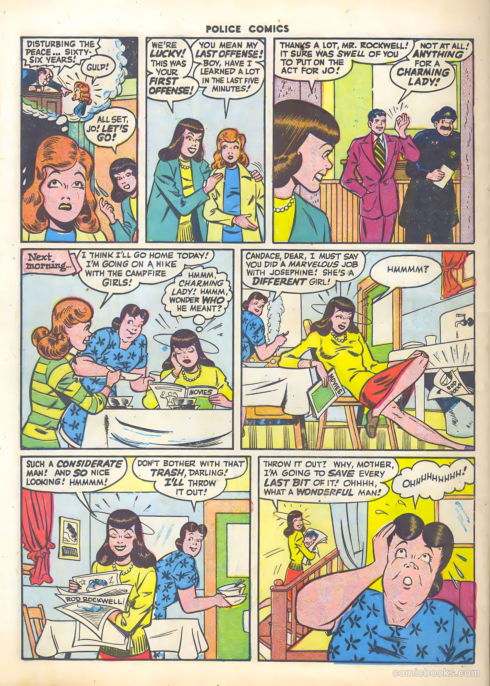 Police Comics #64 — page 36 of 60