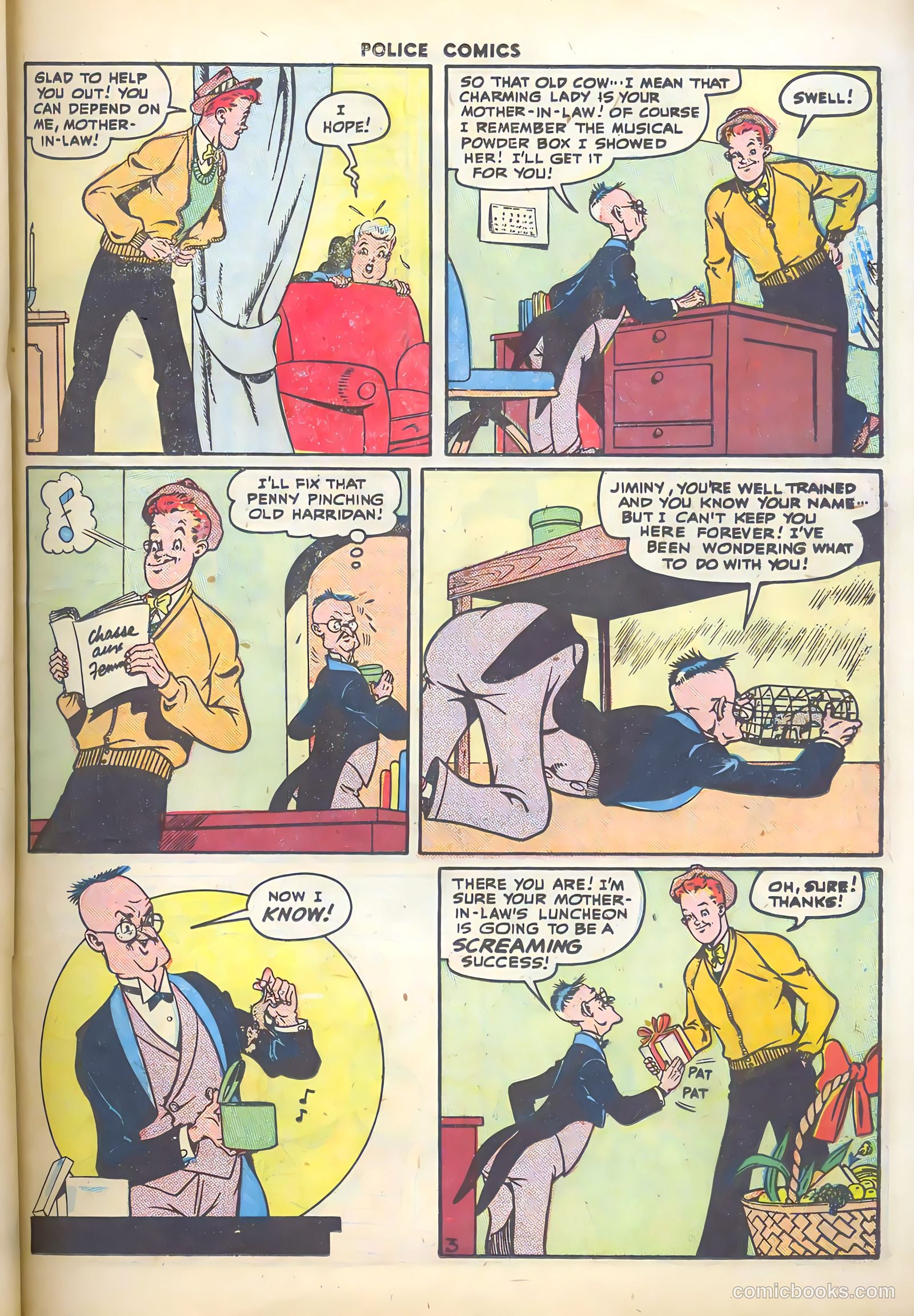 Police Comics #64 — page 39 of 60