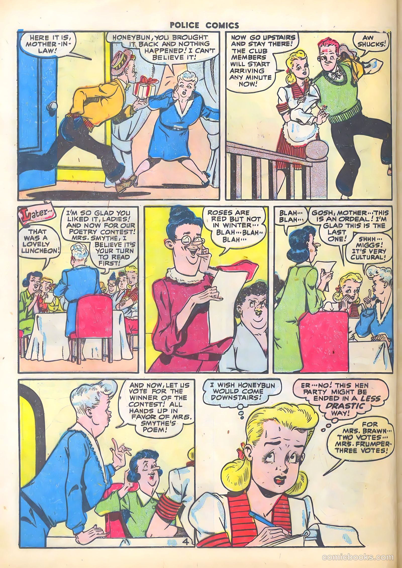 Police Comics #64 — page 40 of 60