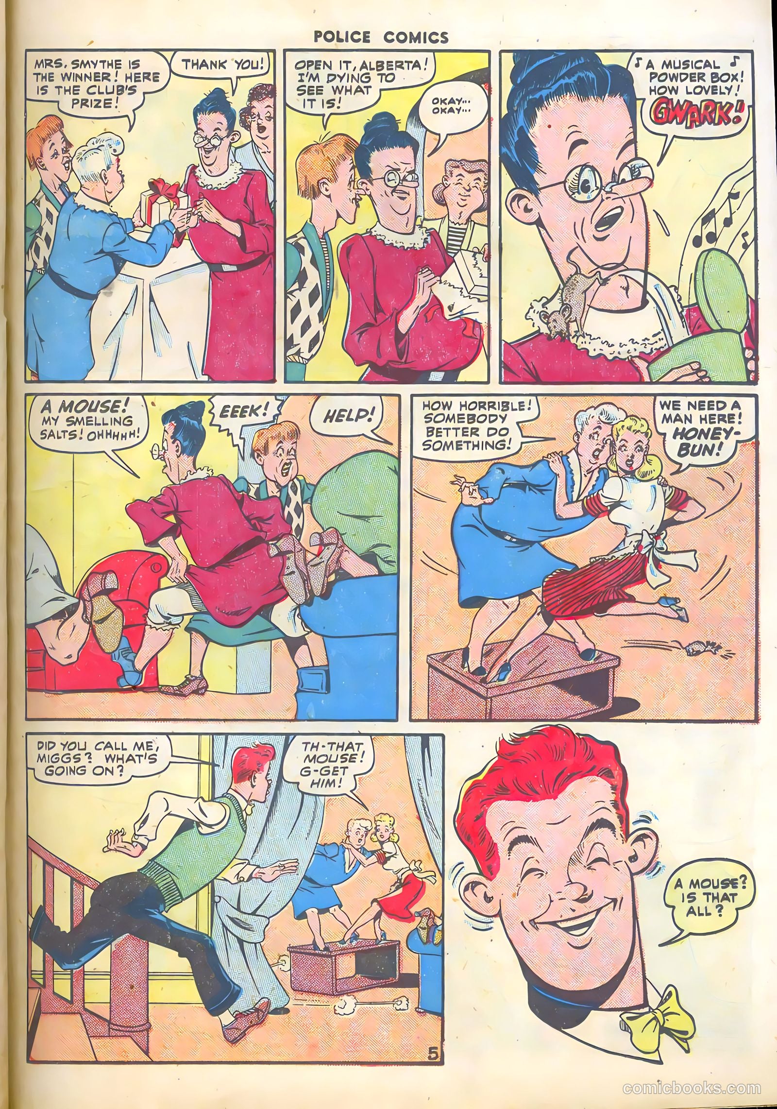 Police Comics #64 — page 41 of 60
