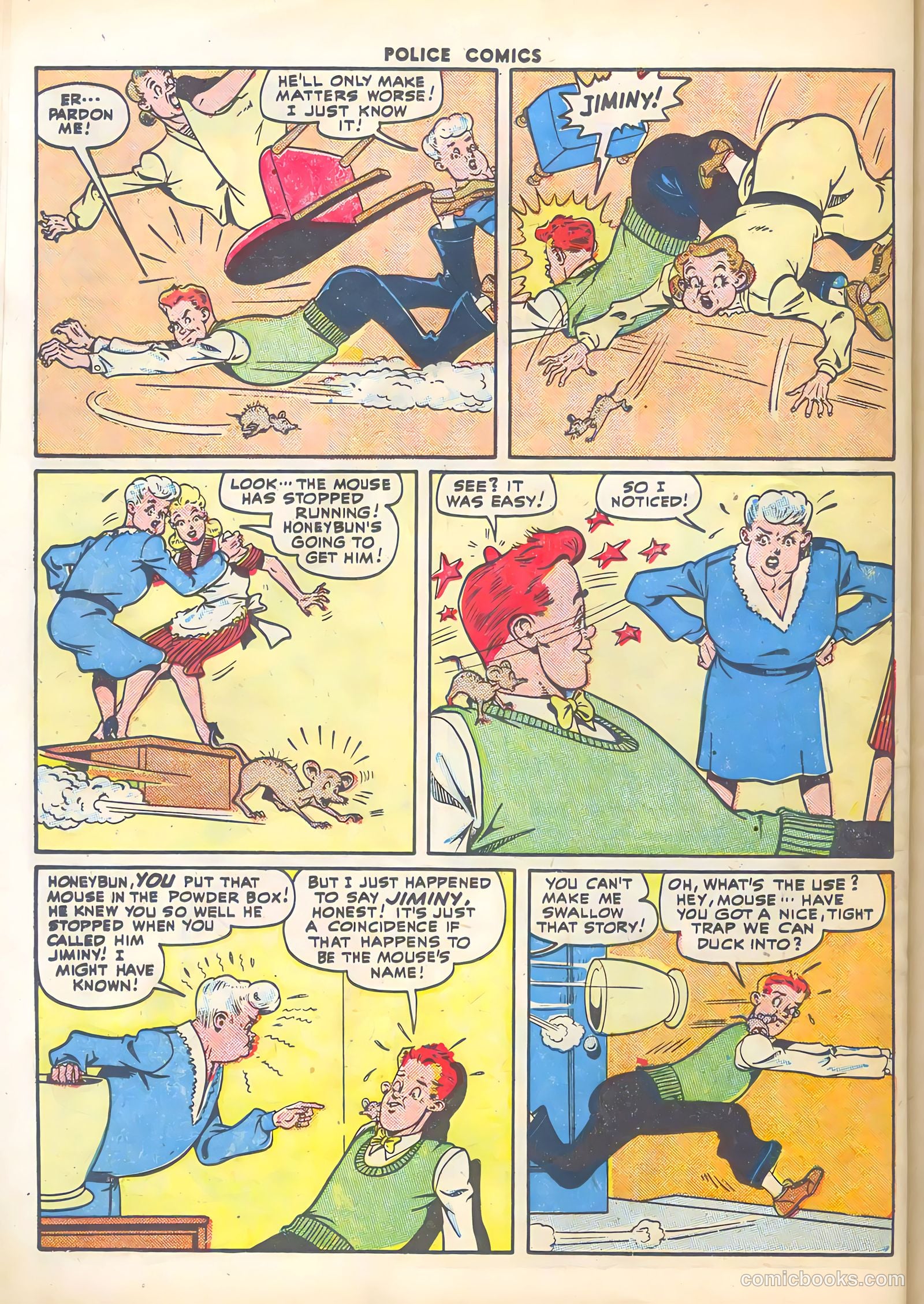 Police Comics #64 — page 42 of 60