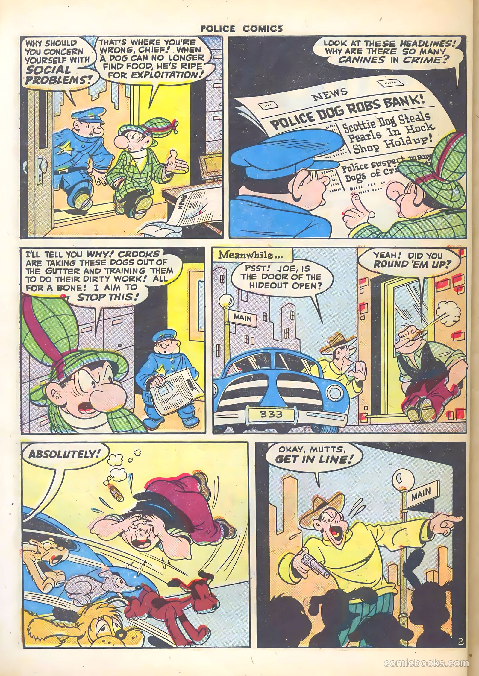 Police Comics #64 — page 46 of 60