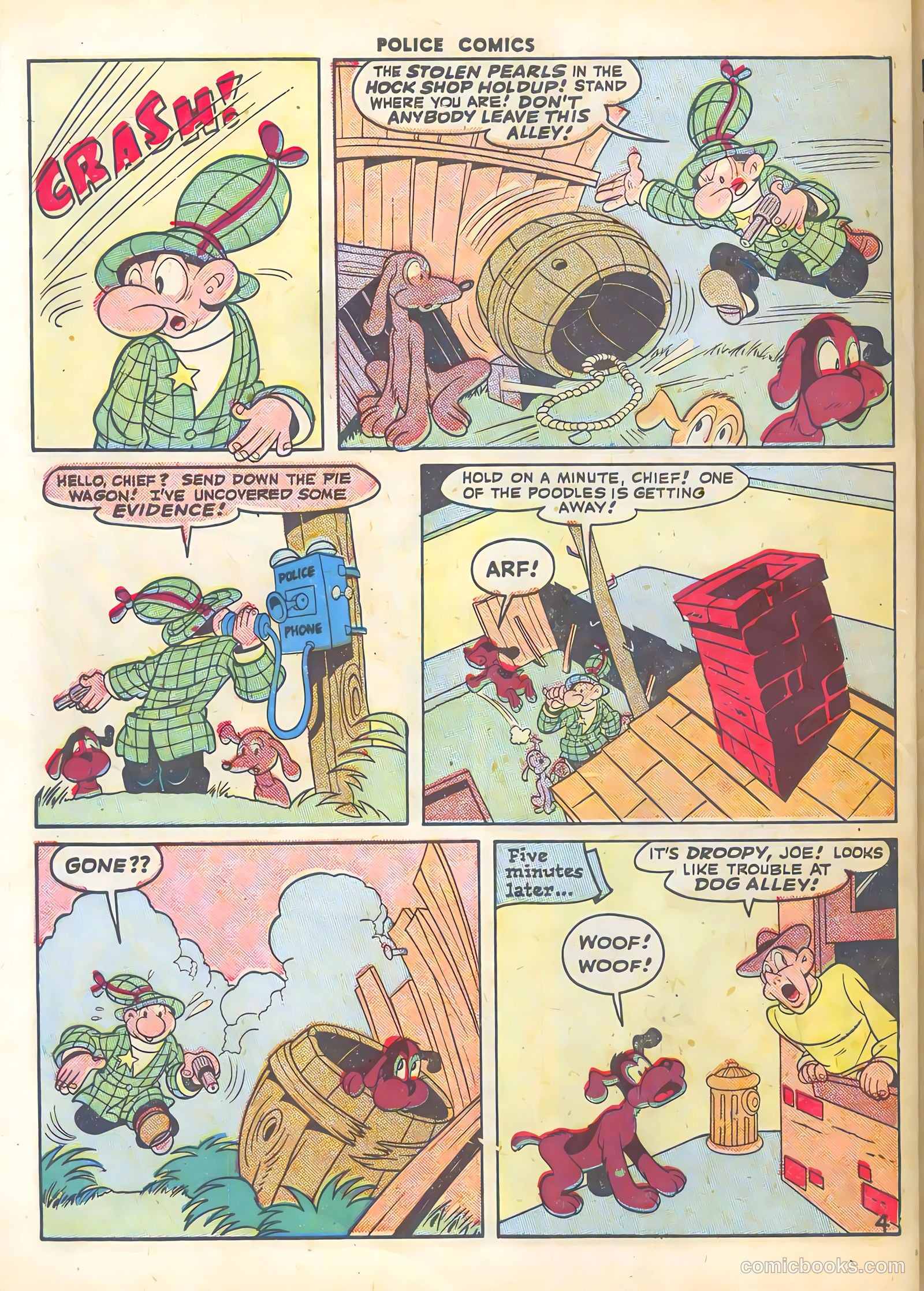 Police Comics #64 — page 48 of 60