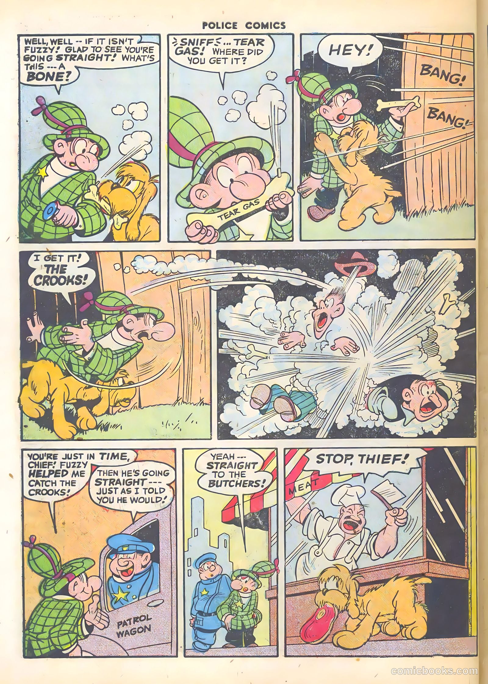Police Comics #64 — page 50 of 60
