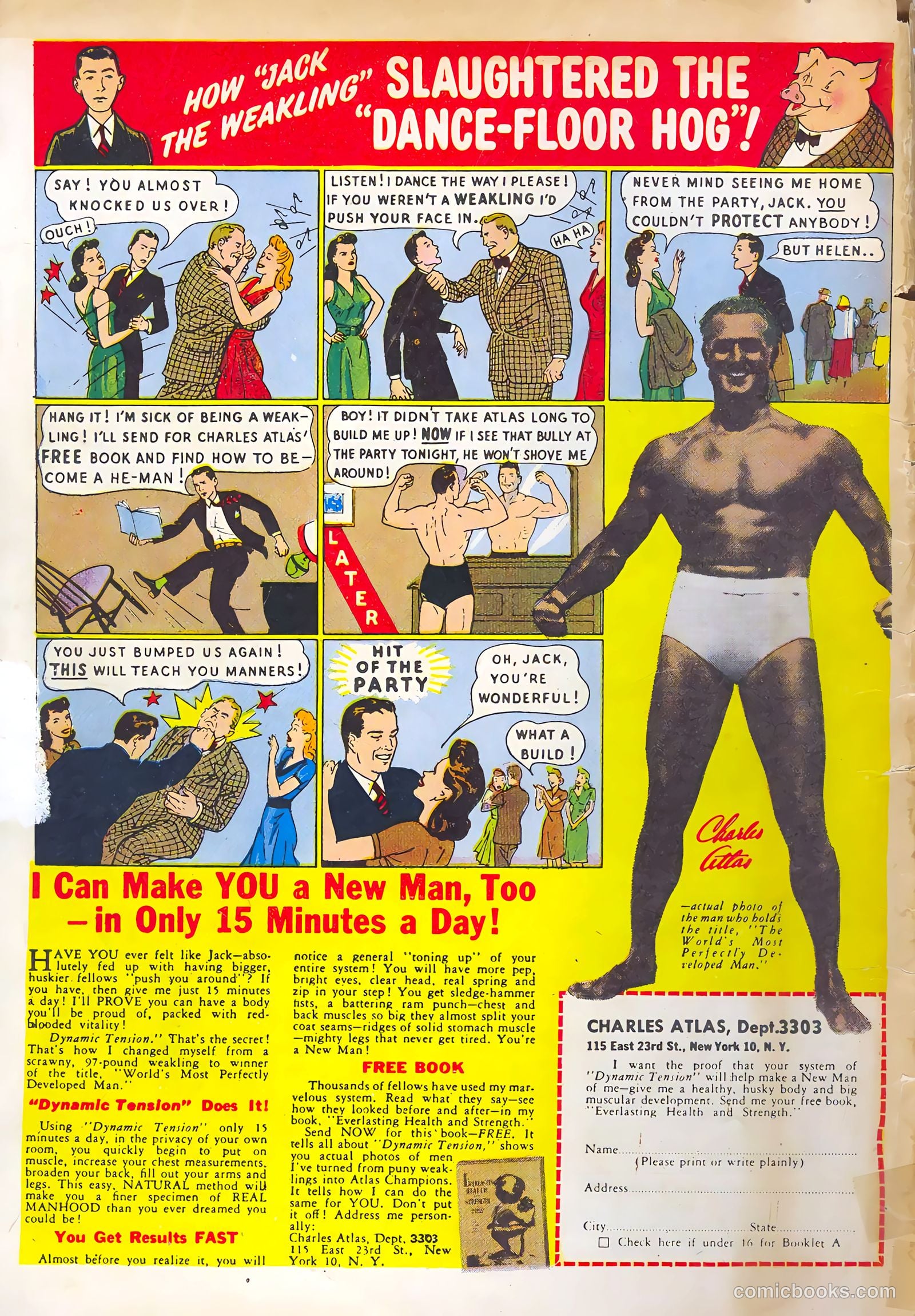 Police Comics #64 — page 60 of 60