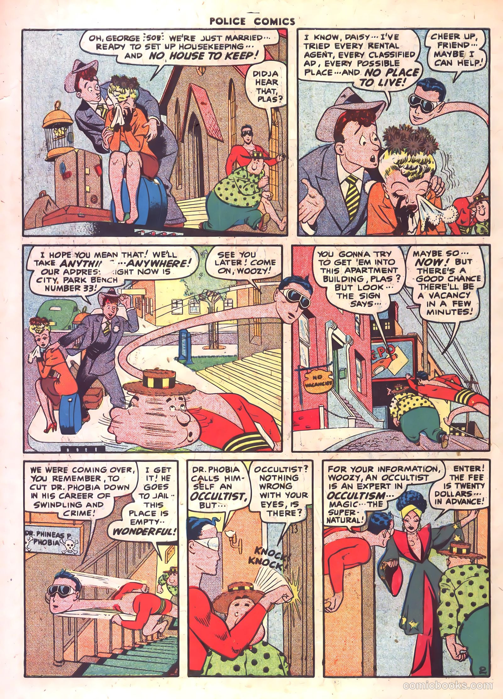 Police Comics #65 — page 4 of 60