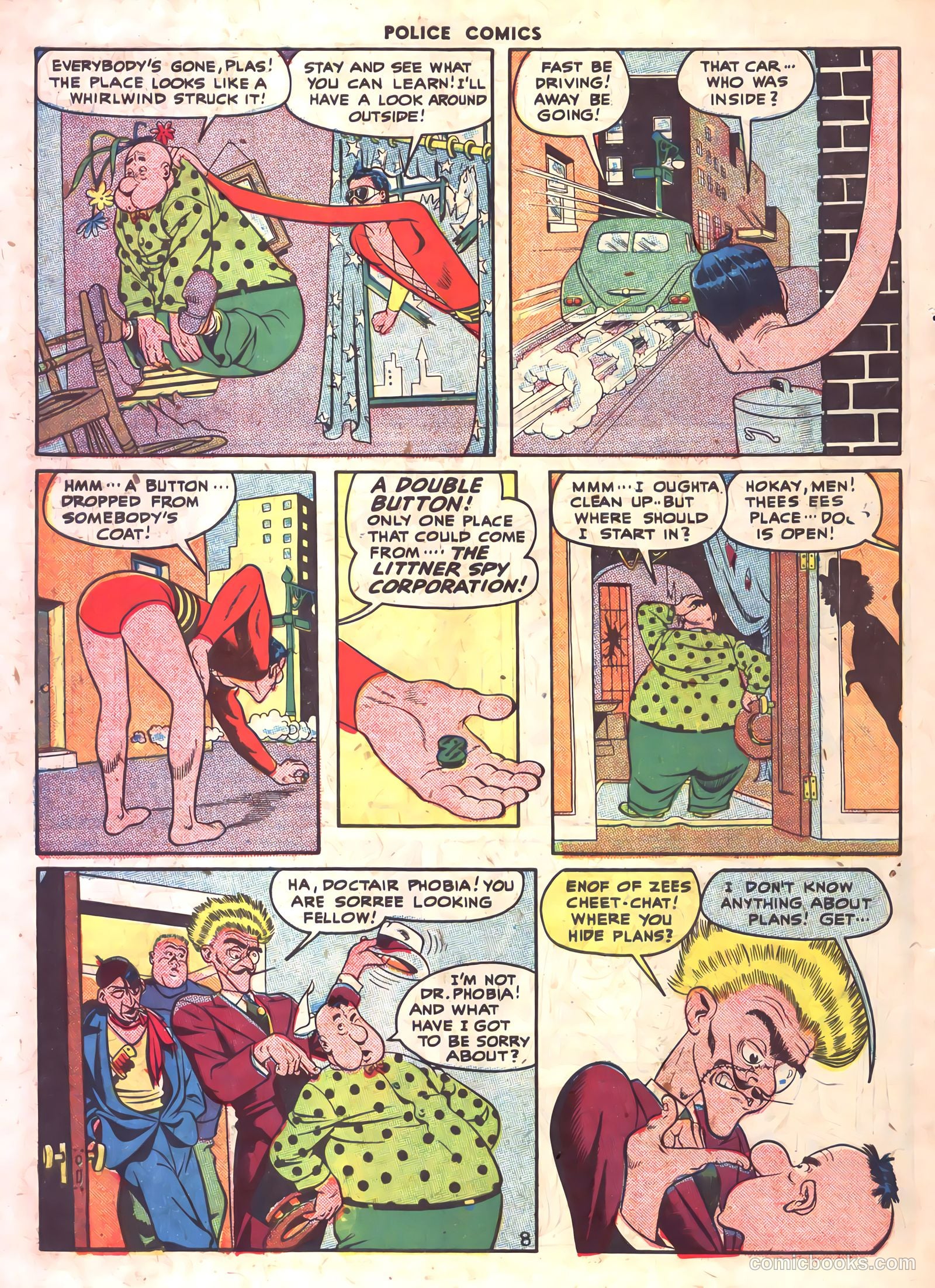 Police Comics #65 — page 10 of 60