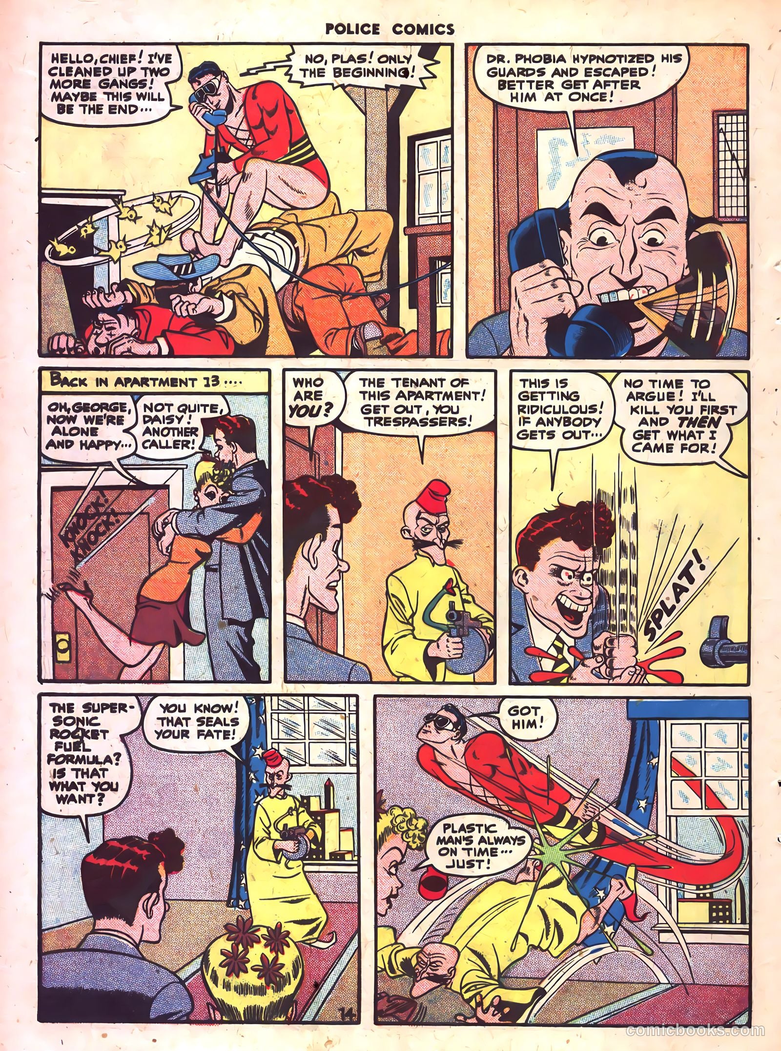 Police Comics #65 — page 16 of 60