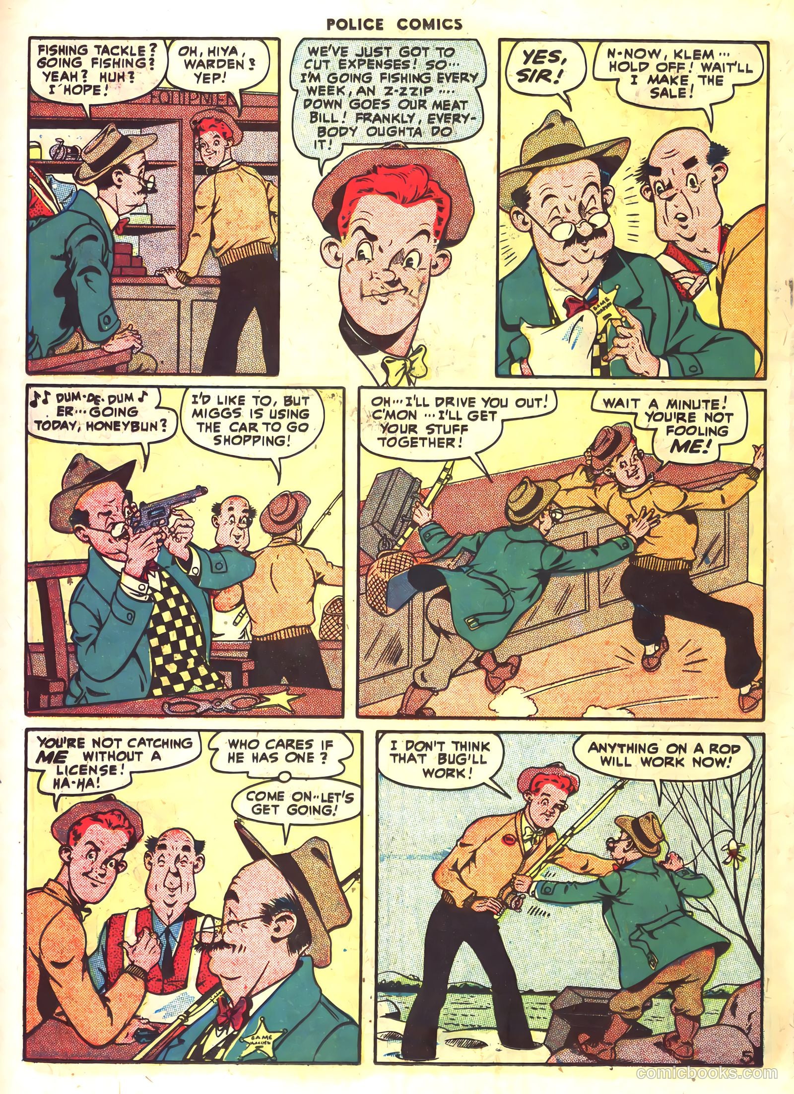 Police Comics #65 — page 22 of 60