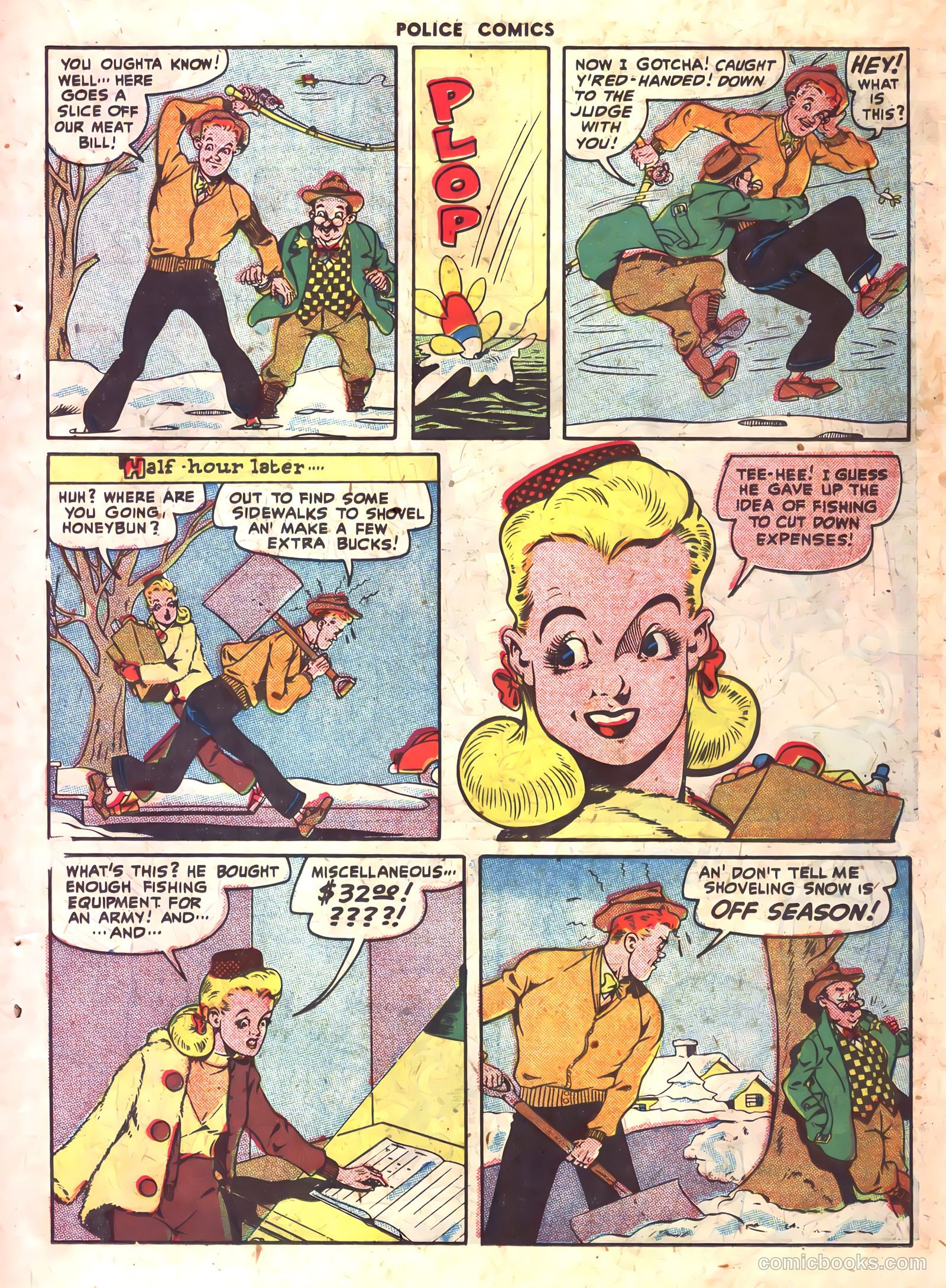 Police Comics #65 — page 23 of 60