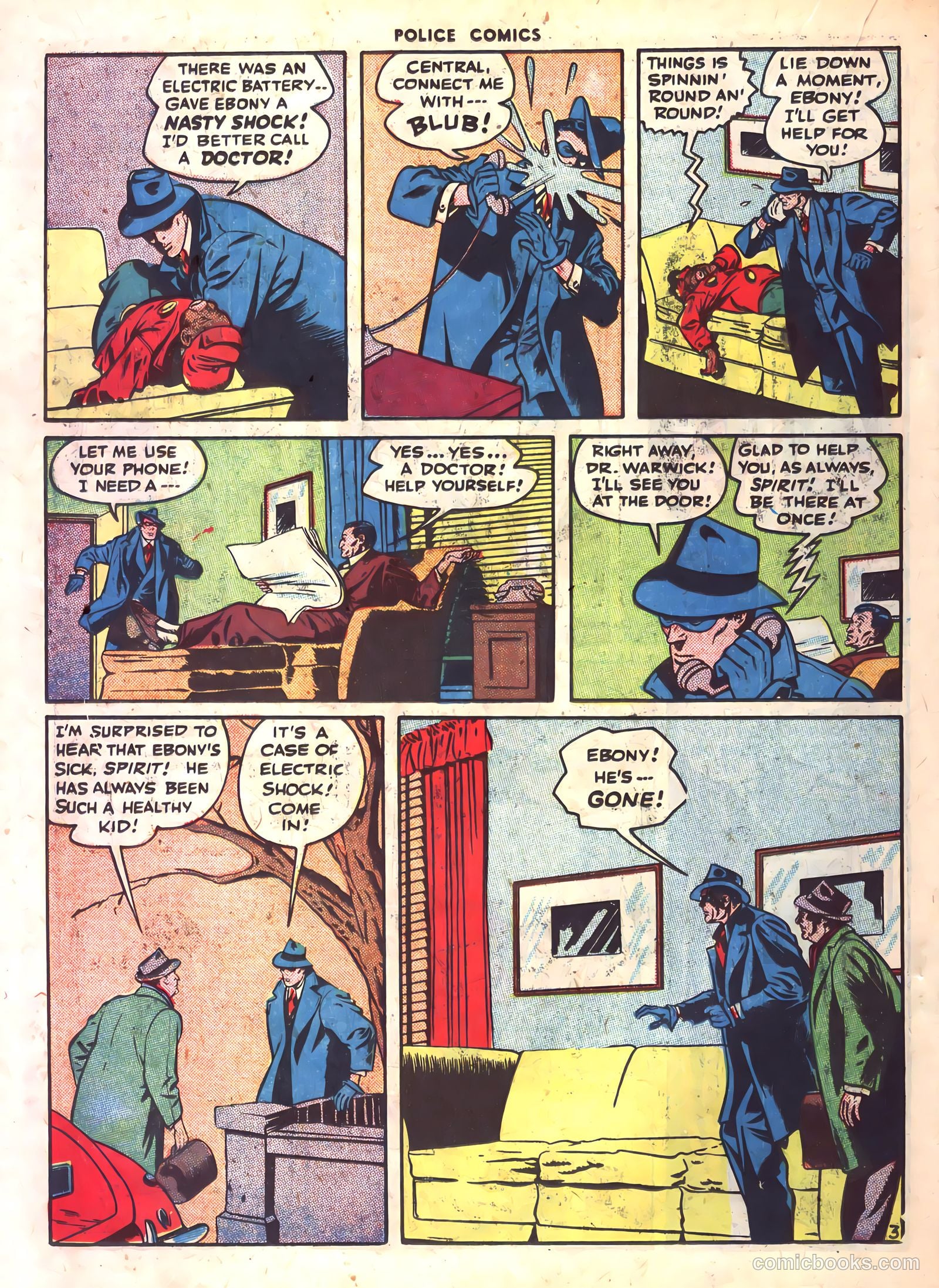 Police Comics #65 — page 32 of 60