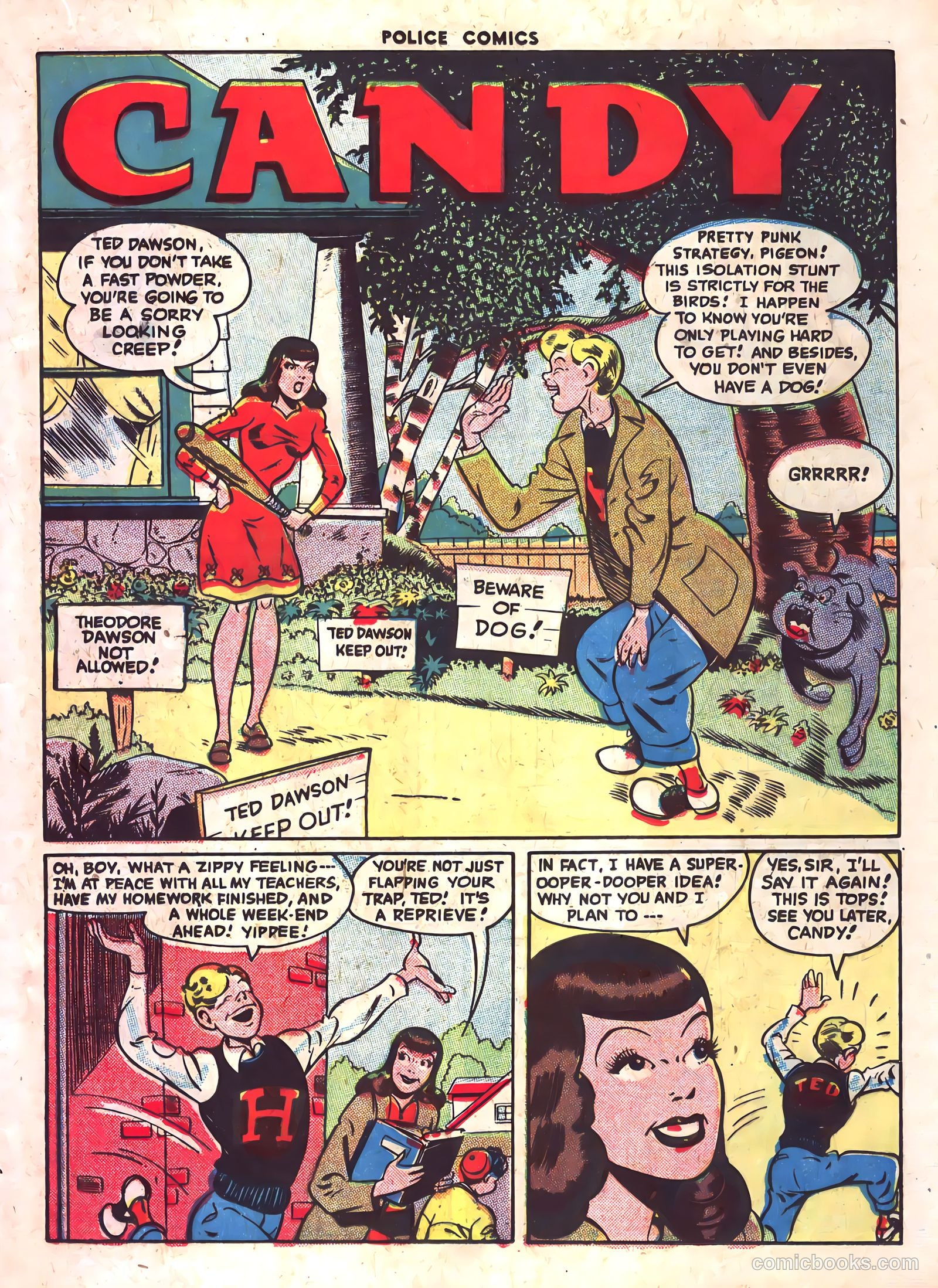 Police Comics #65 — page 37 of 60