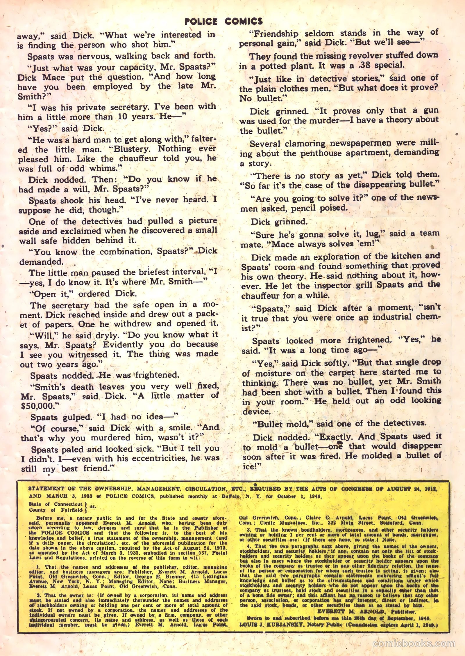 Police Comics #65 — page 45 of 60