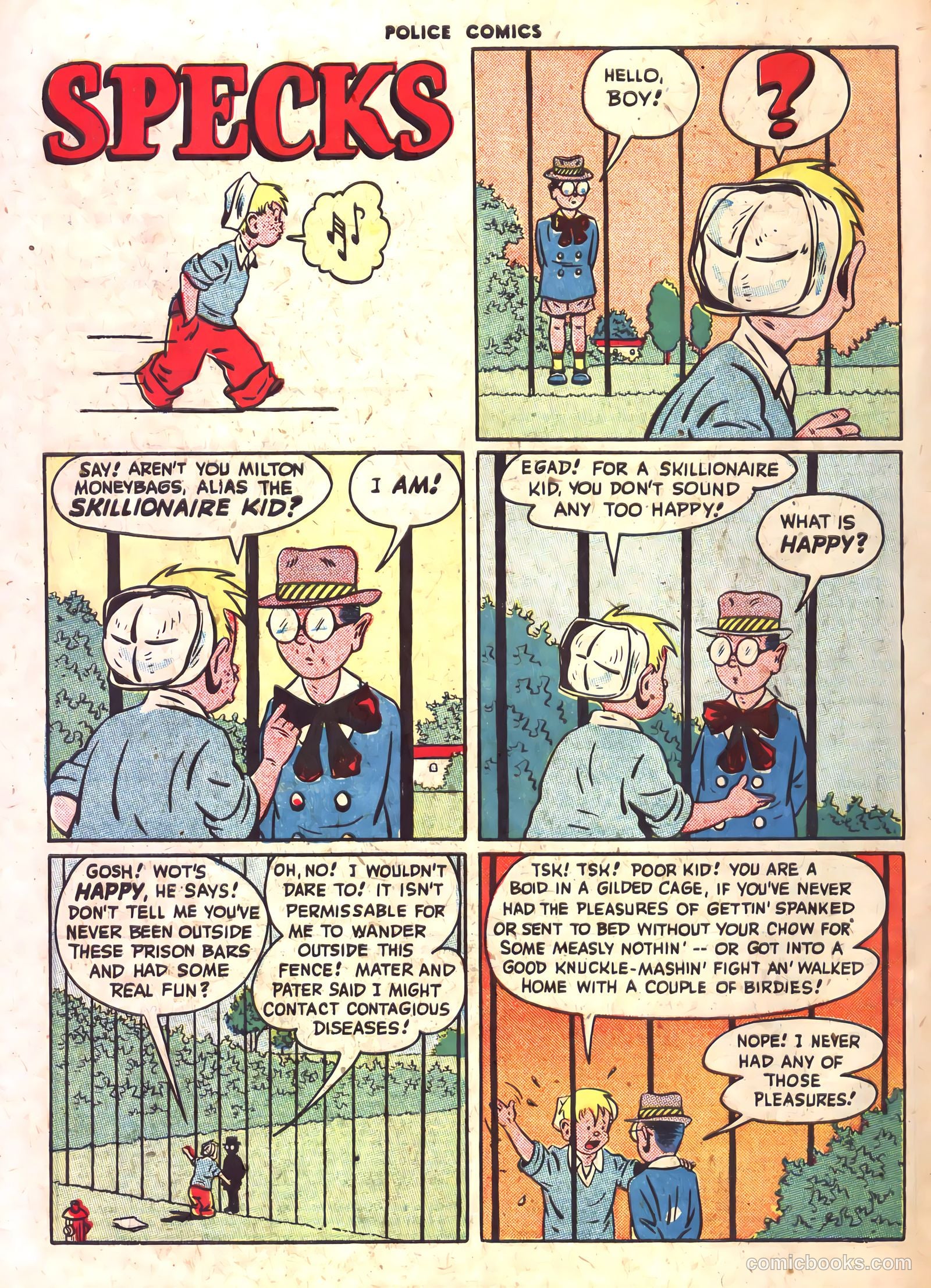 Police Comics #65 — page 46 of 60