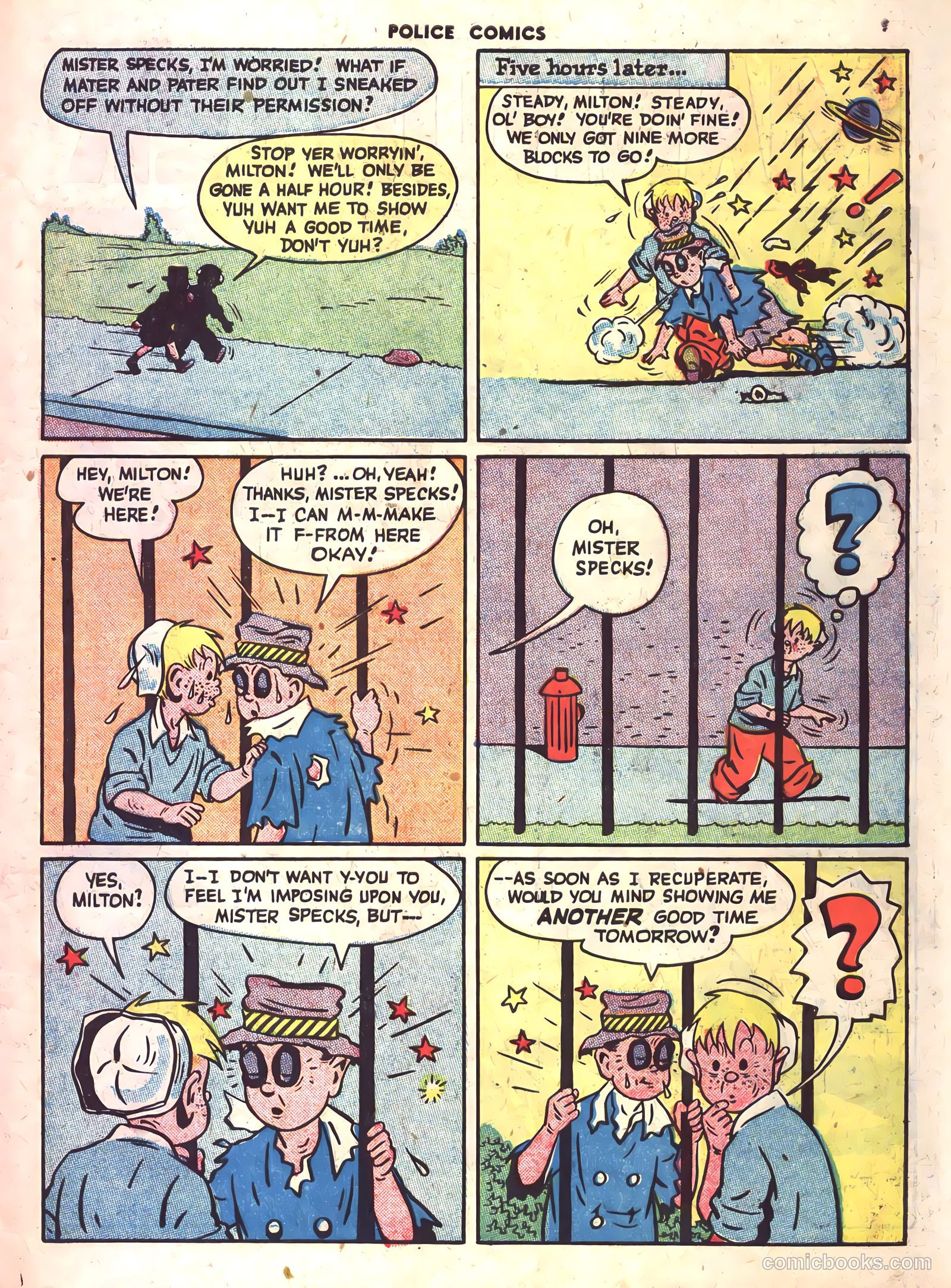 Police Comics #65 — page 47 of 60