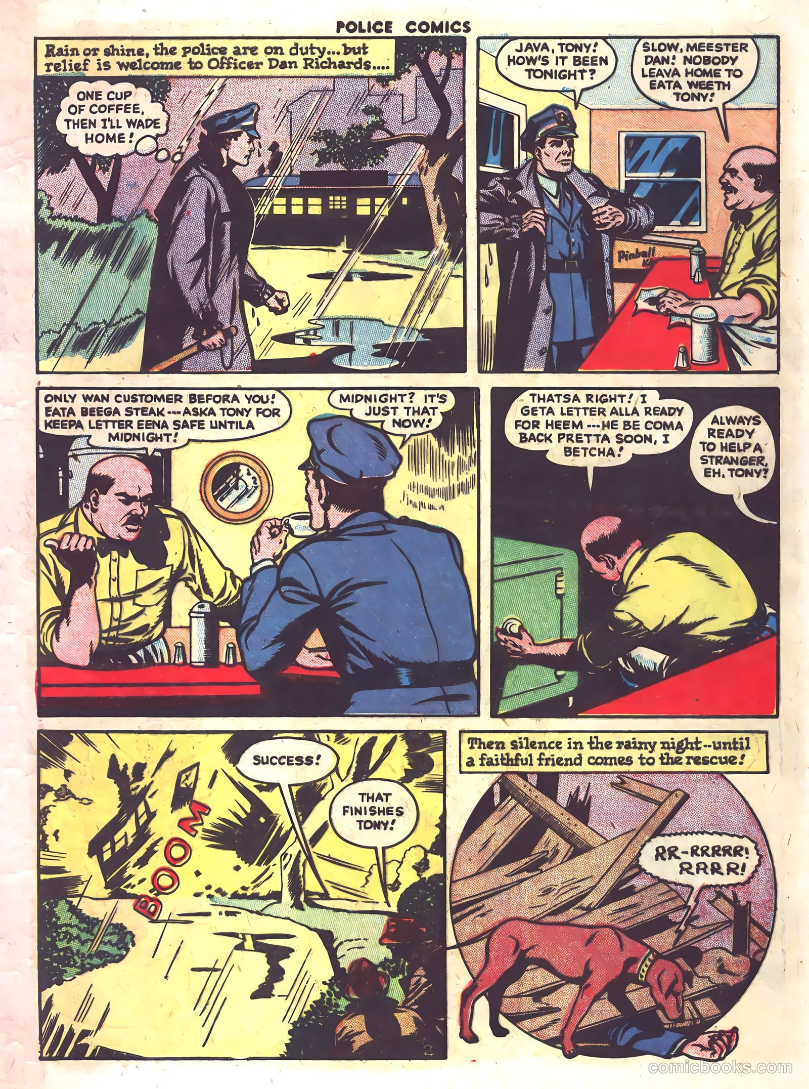 Police Comics #65 — page 49 of 60