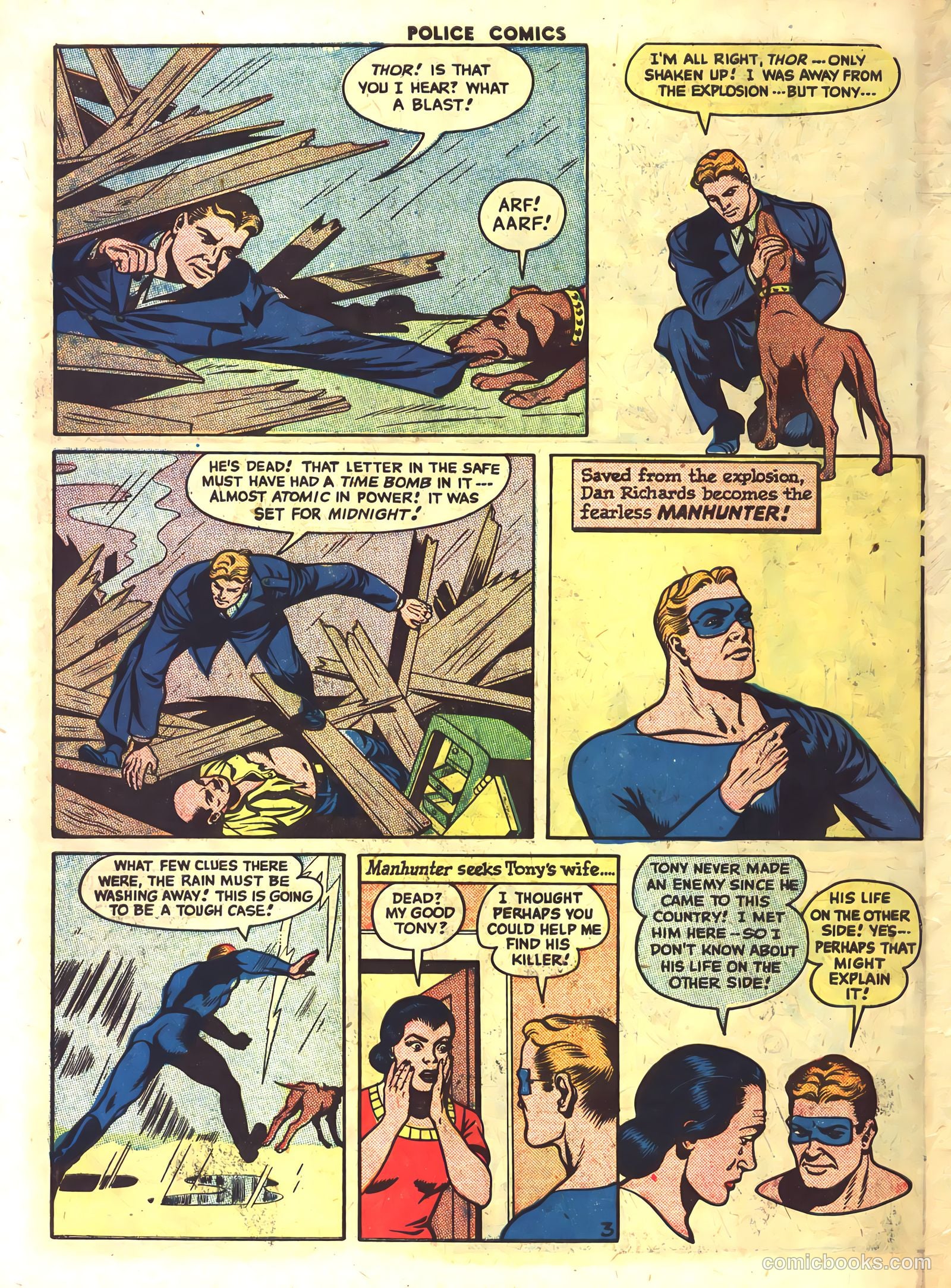 Police Comics #65 — page 50 of 60