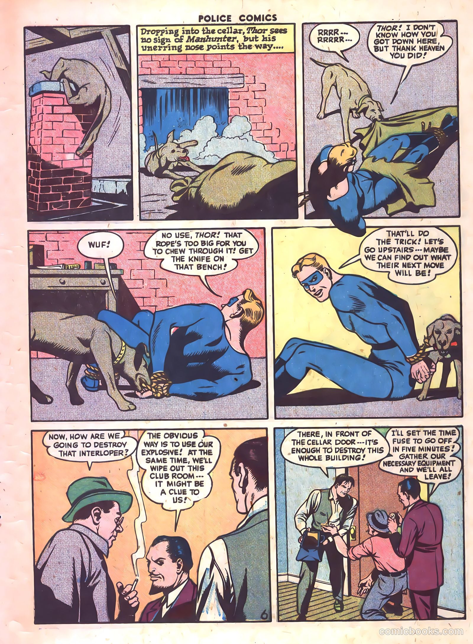 Police Comics #65 — page 53 of 60