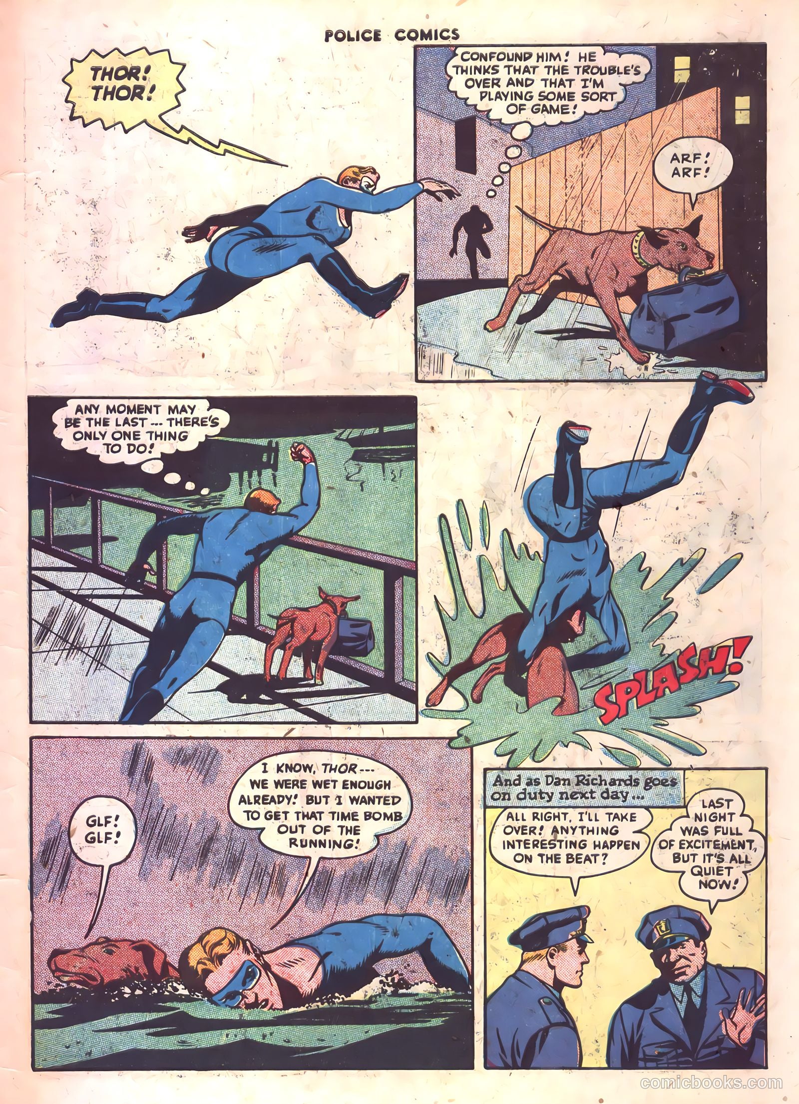 Police Comics #65 — page 57 of 60