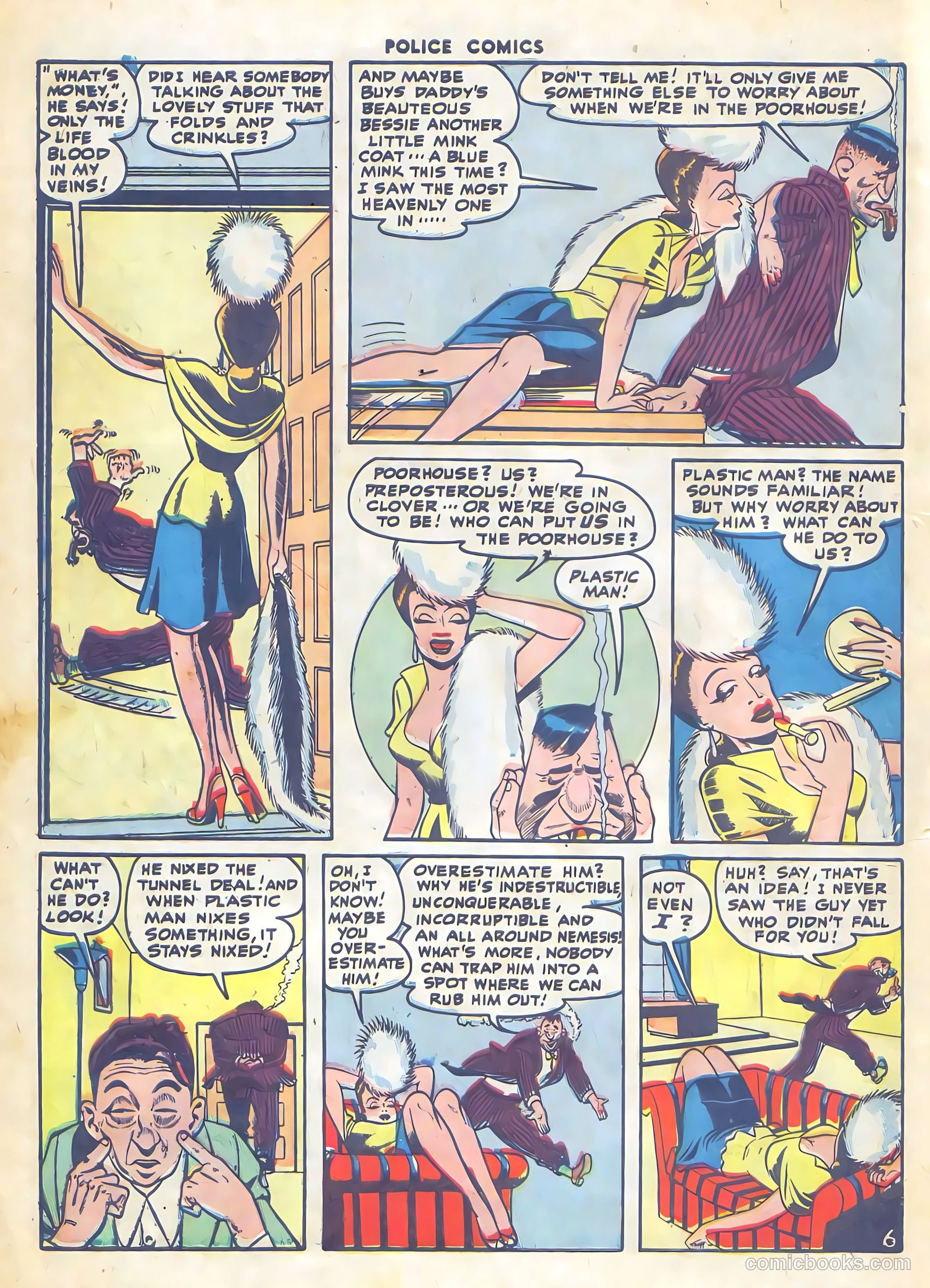 Police Comics #66 — page 9 of 61