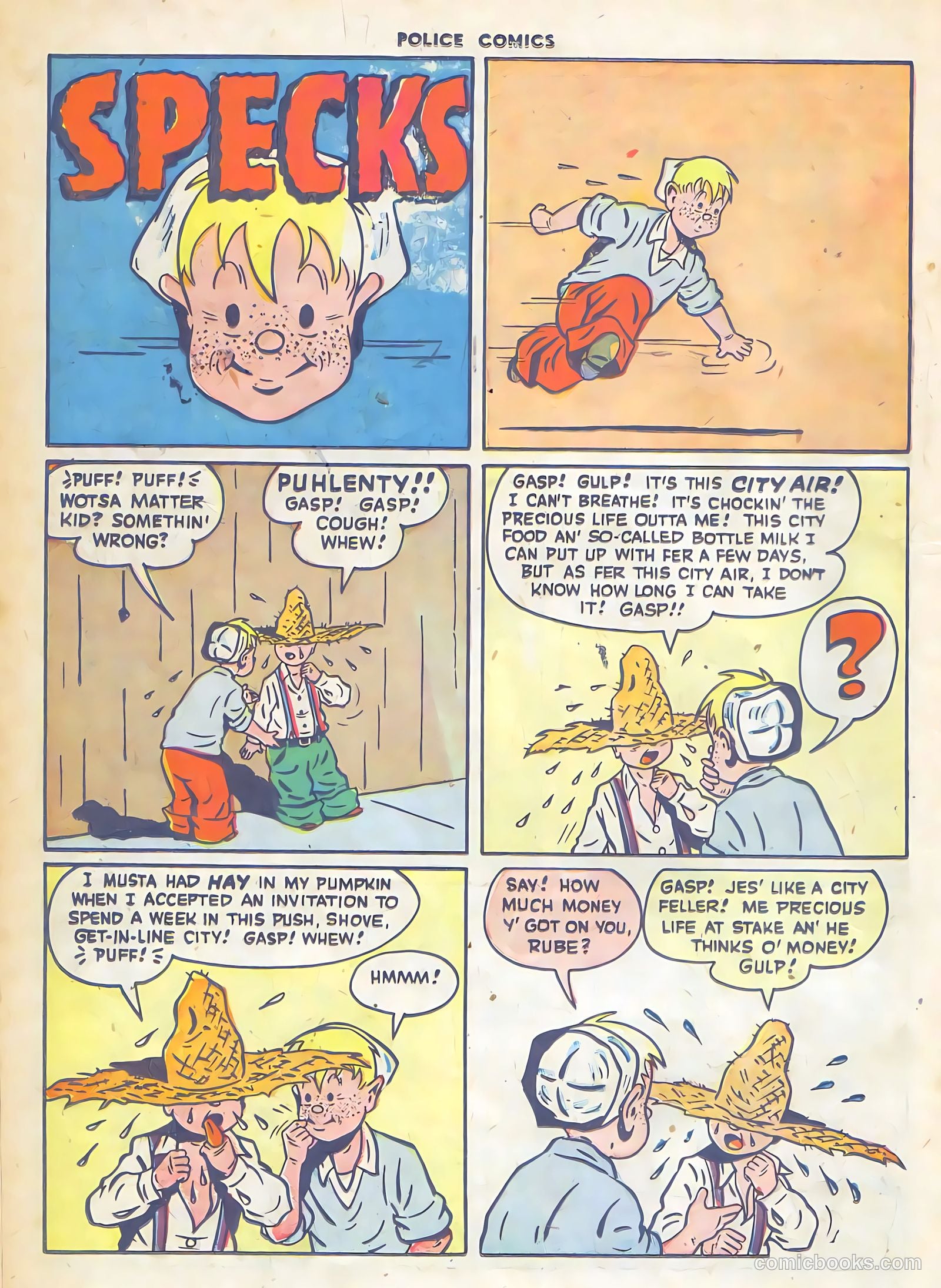 Police Comics #66 — page 19 of 61
