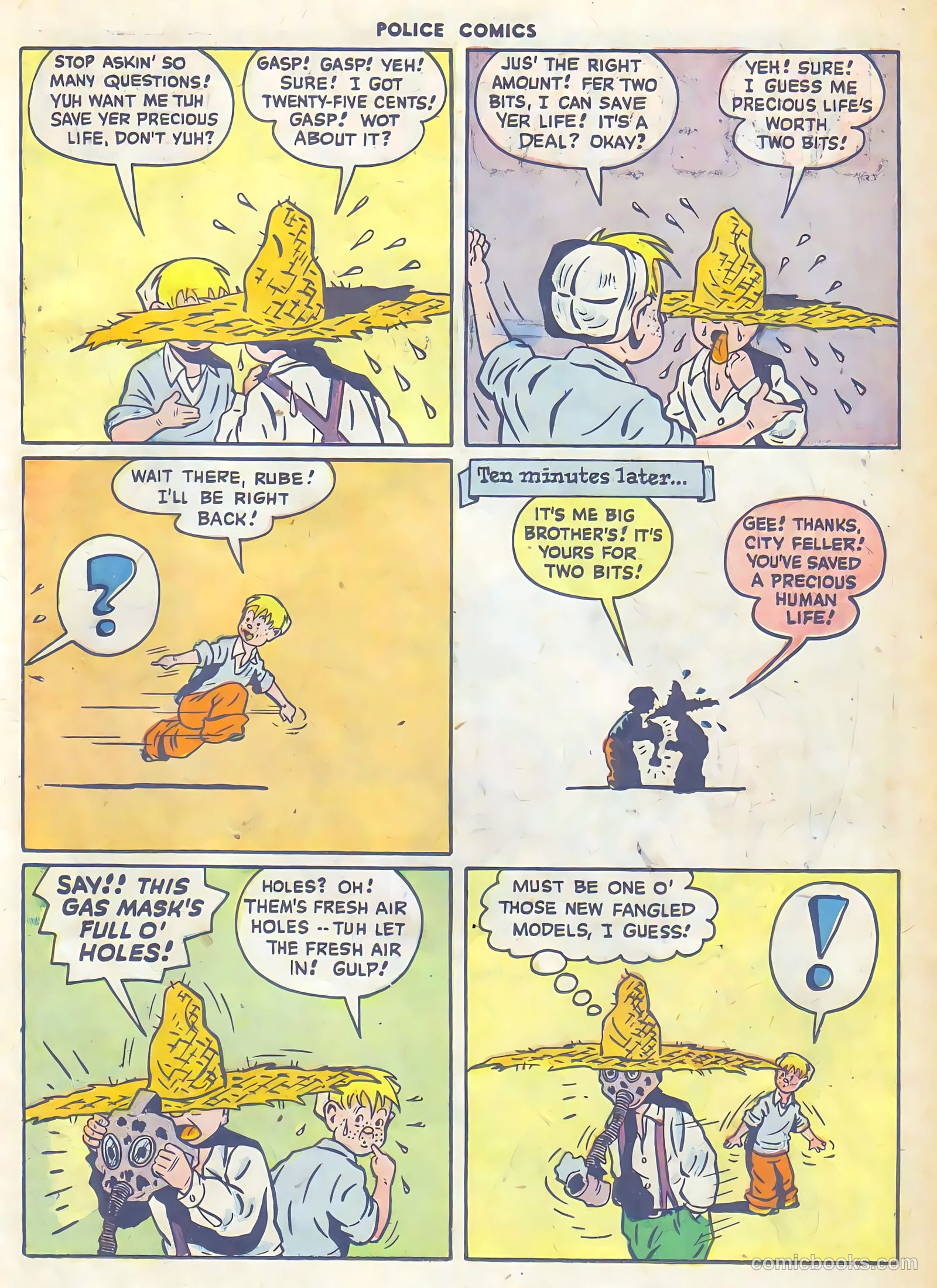 Police Comics #66 — page 20 of 61
