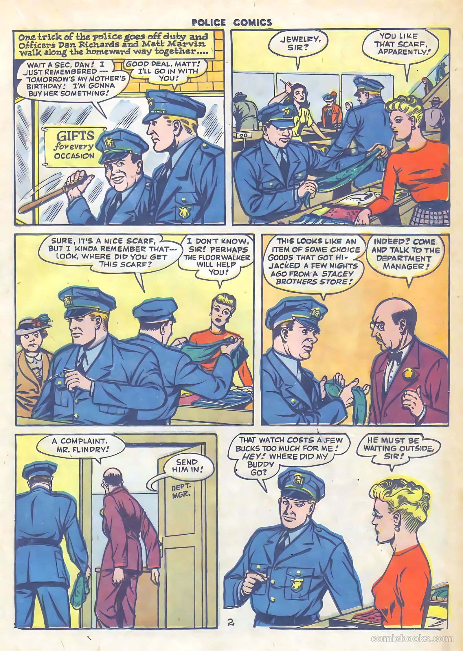 Police Comics #66 — page 22 of 61