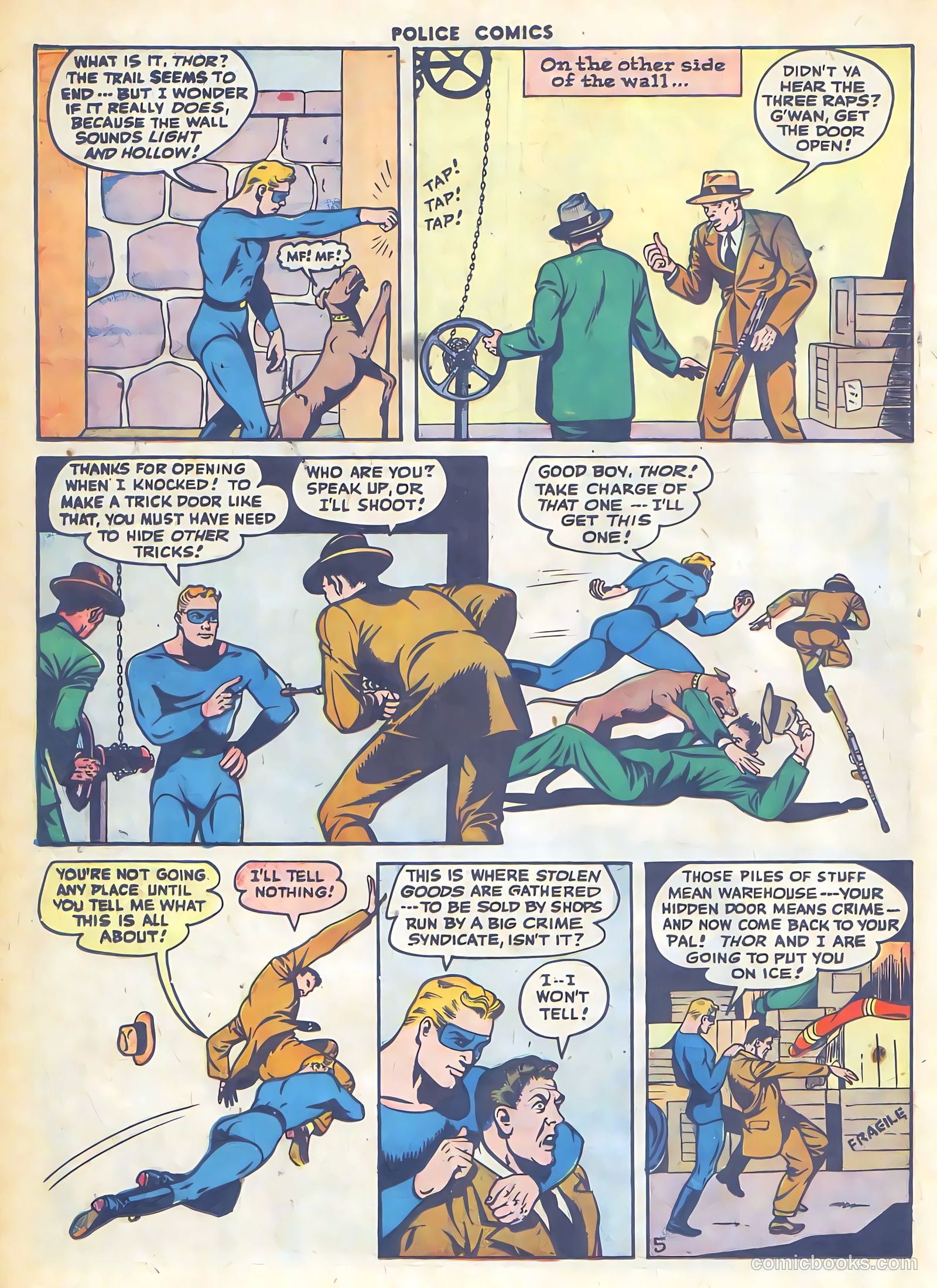 Police Comics #66 — page 25 of 61